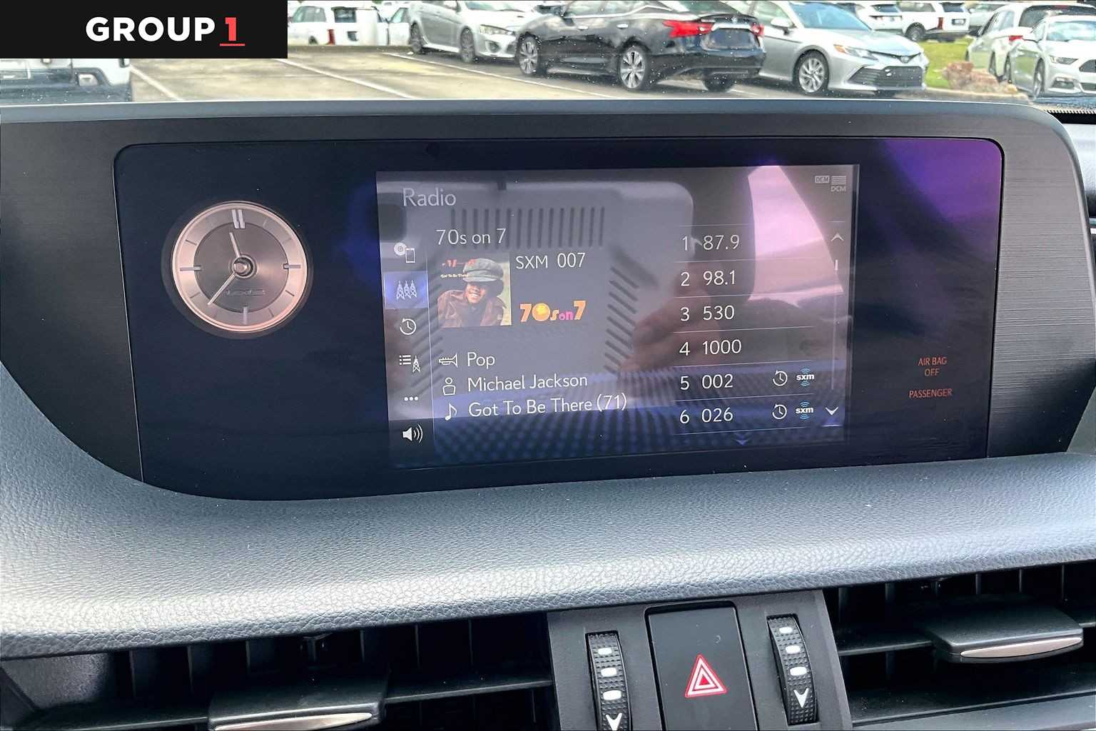 2021 Lexus ES 300h  Eminent White Pearl at Texan Dodge Chrysler Jeep Ram