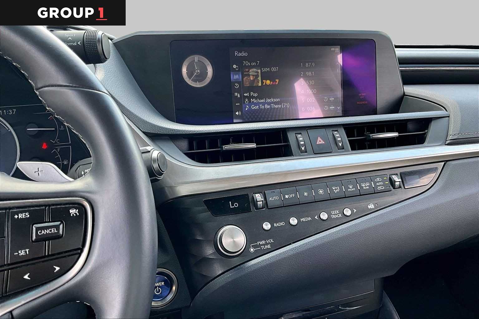 2021 Lexus ES 300h  Eminent White Pearl at Texan Dodge Chrysler Jeep Ram