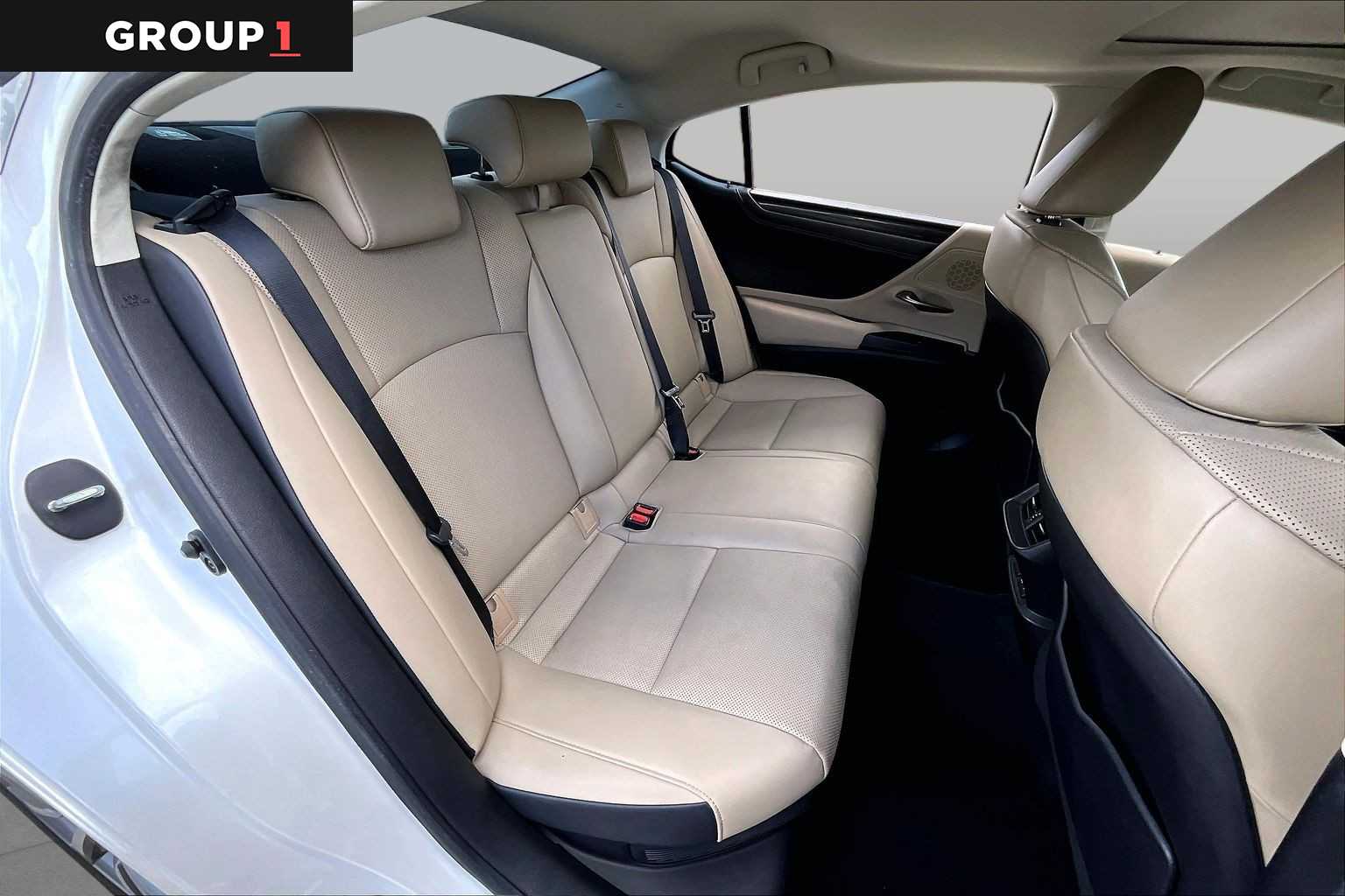 2021 Lexus ES 300h  Eminent White Pearl at Texan Dodge Chrysler Jeep Ram