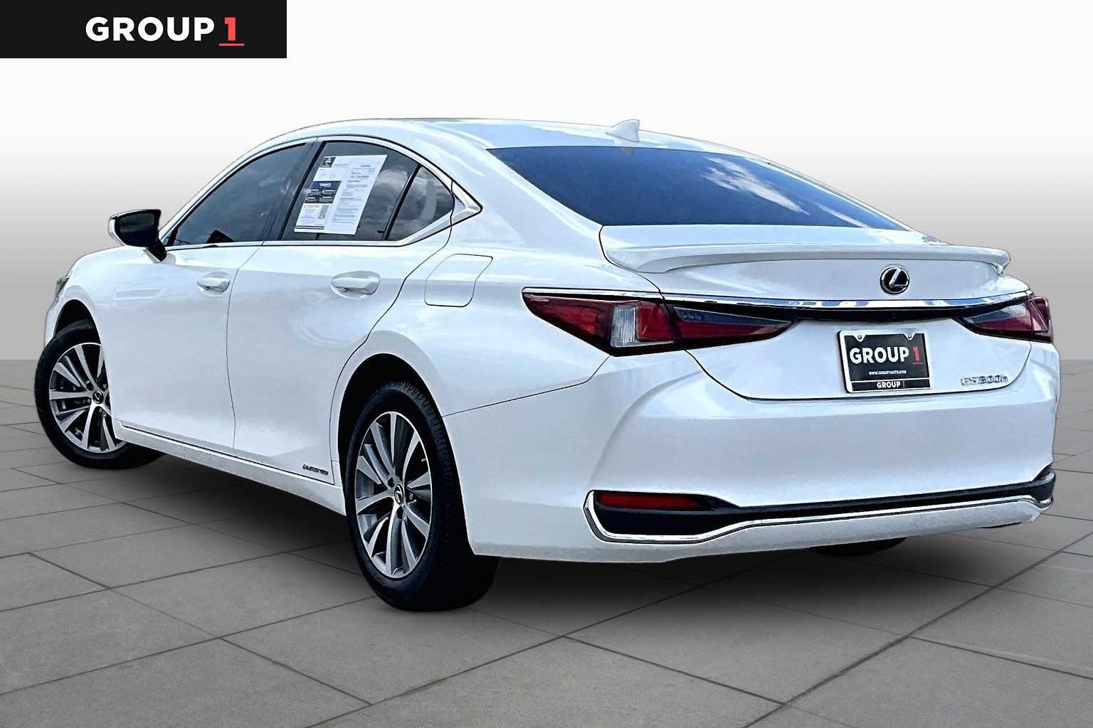 2021 Lexus ES 300h  Eminent White Pearl at Texan Dodge Chrysler Jeep Ram