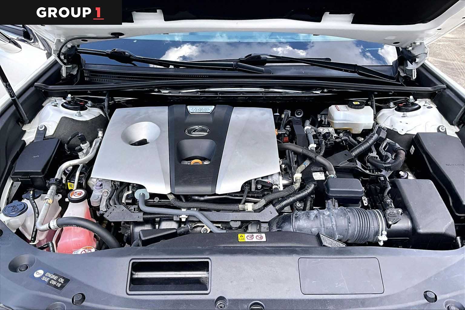 2021 Lexus ES 300h  Eminent White Pearl at Texan Dodge Chrysler Jeep Ram