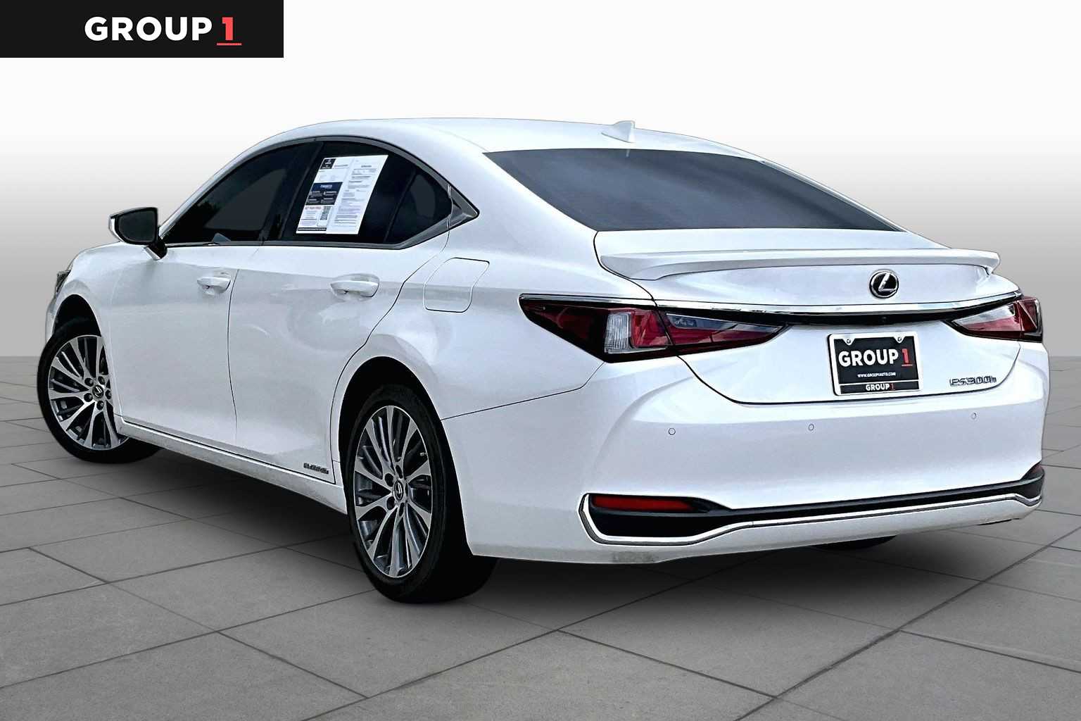 2021 Lexus ES 300h  Eminent White Pearl at Lexus of Clear Lake