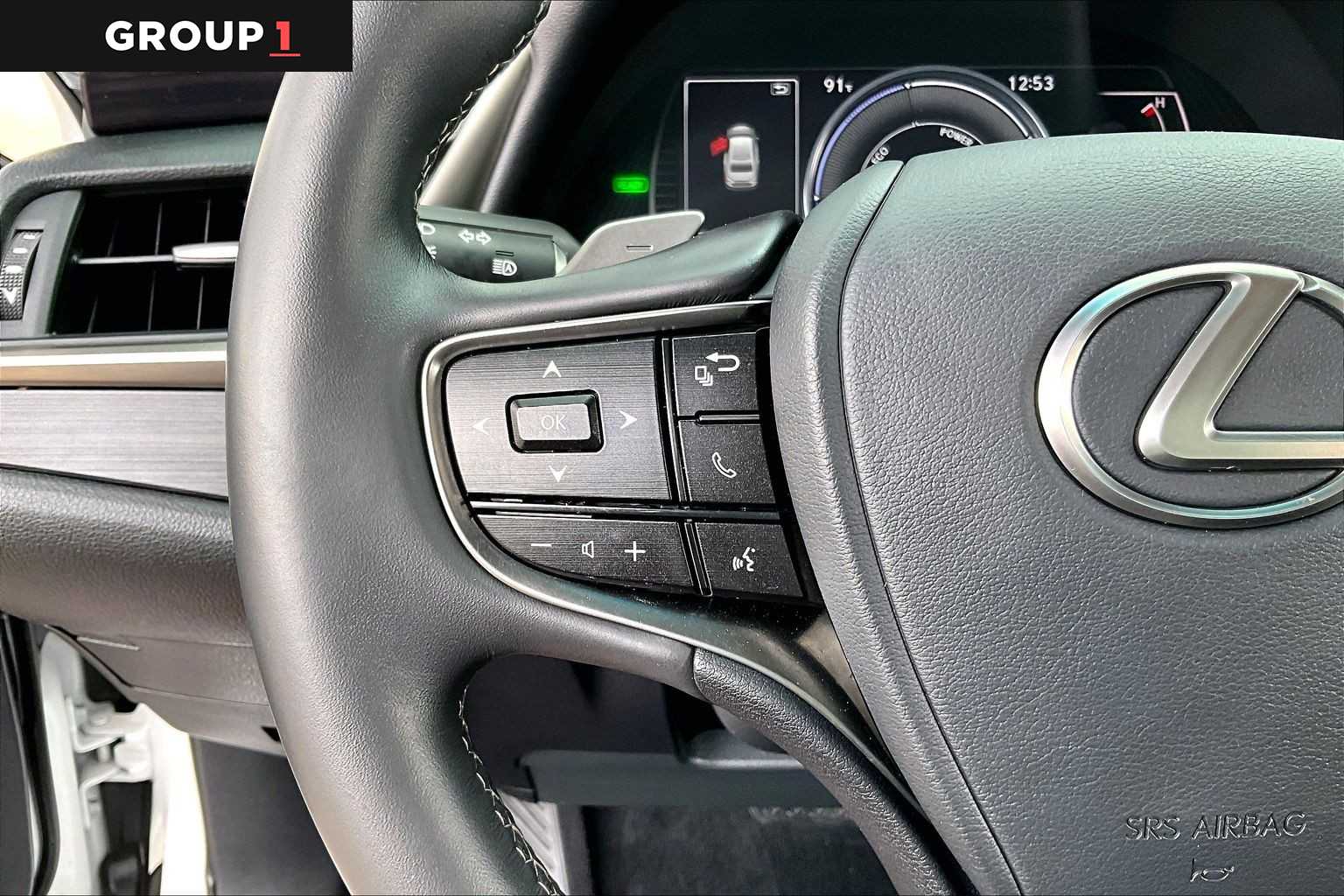 2021 Lexus ES 300h  Eminent White Pearl at Lexus of Clear Lake