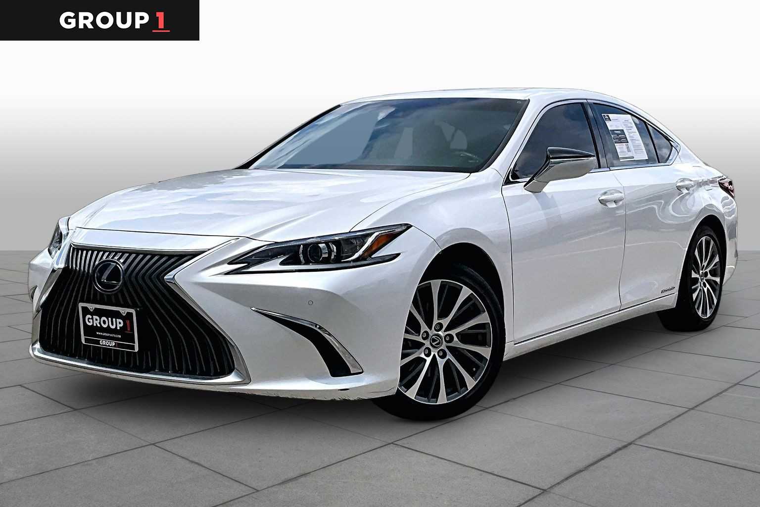2021 Lexus ES 300h  Eminent White Pearl at Lexus of Clear Lake