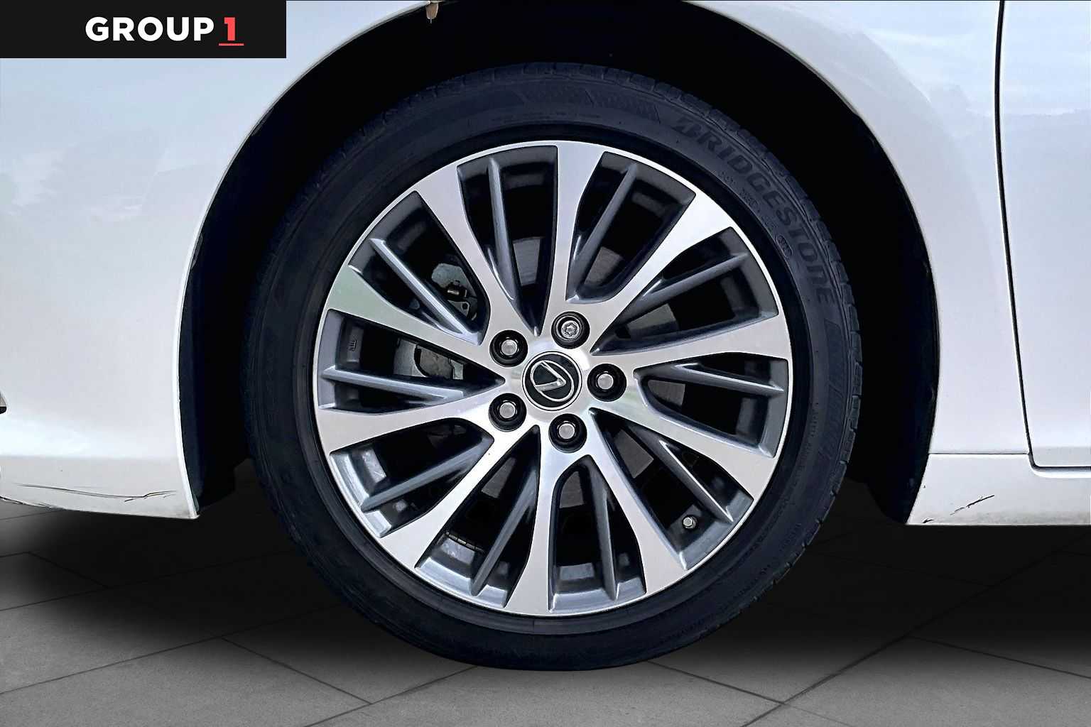 2021 Lexus ES 300h  Eminent White Pearl at Lexus of Clear Lake