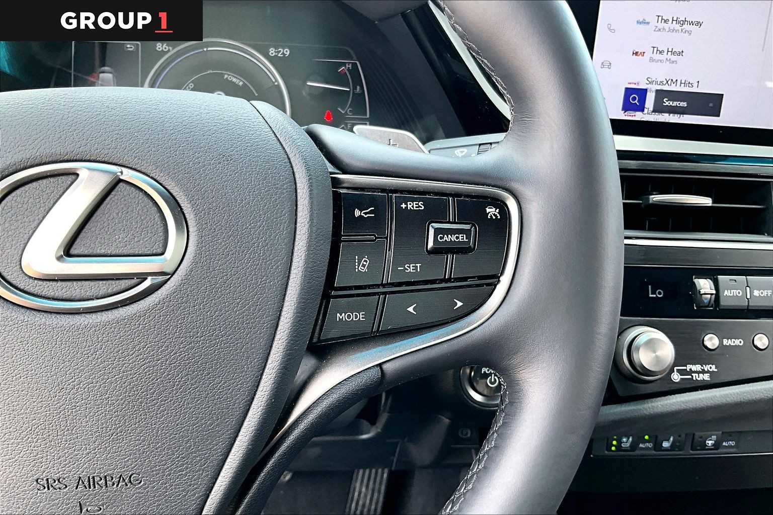 2025 Lexus ES 300h  Eminent White Pearl at Lexus of Clear Lake