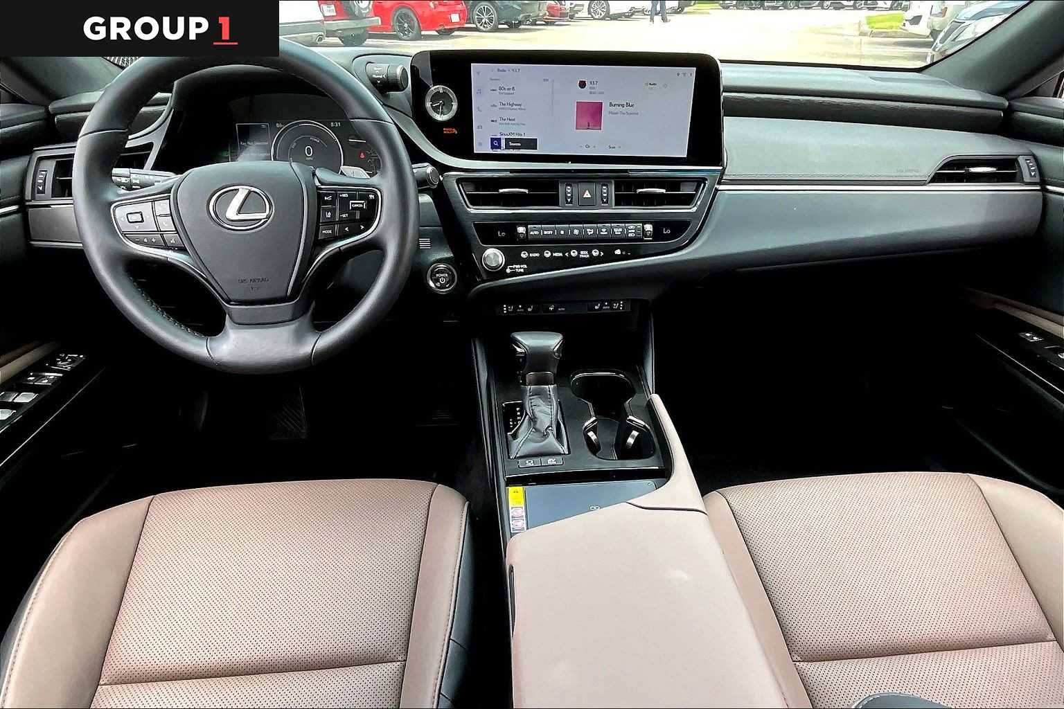 2025 Lexus ES 300h  Eminent White Pearl at Lexus of Clear Lake