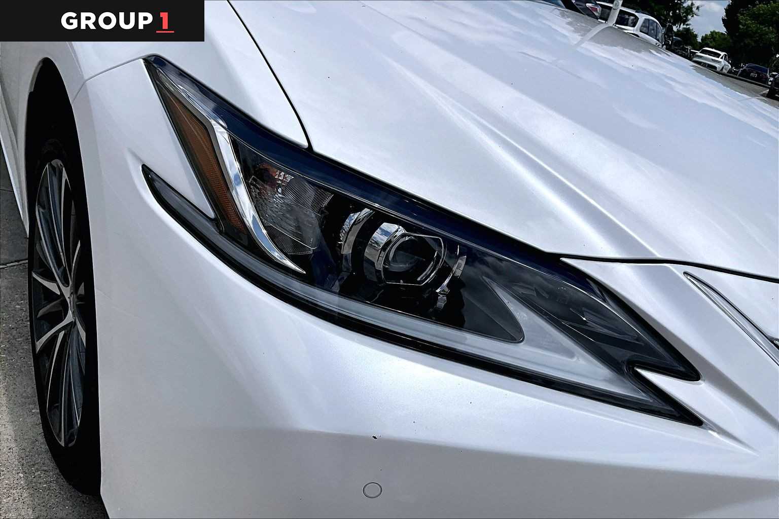 2025 Lexus ES 300h  Eminent White Pearl at Lexus of Clear Lake