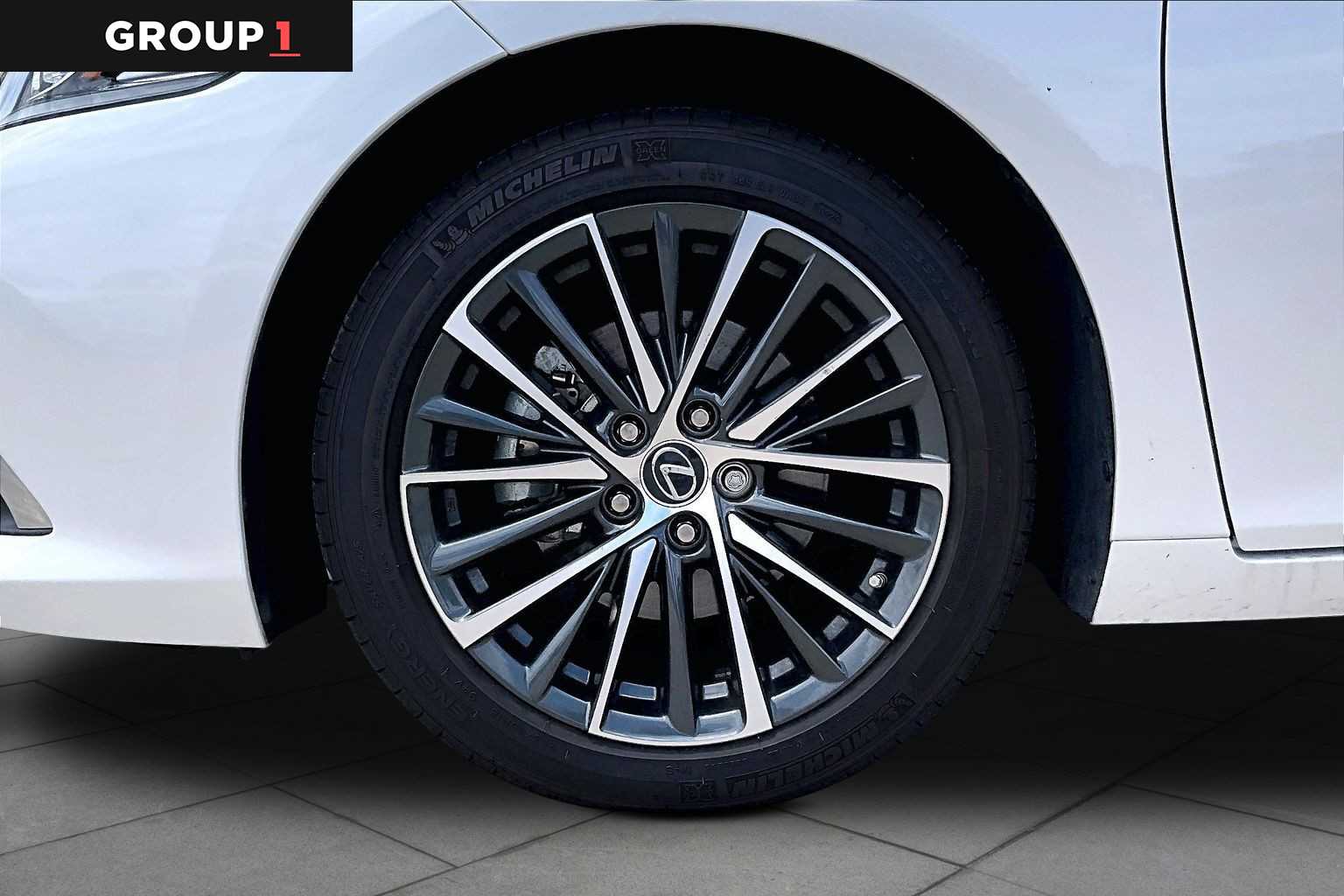 2025 Lexus ES 300h  Eminent White Pearl at Lexus of Clear Lake