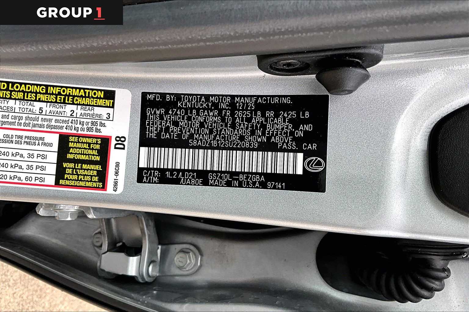 2025 Lexus ES 350  Iridium at Lexus Southwest Houston