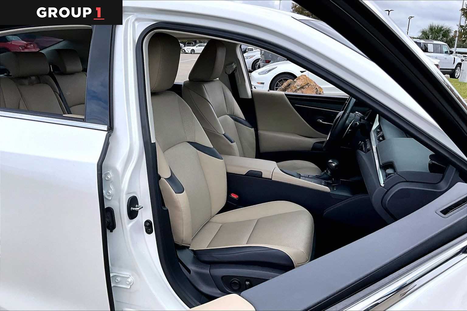 2020 Lexus ES  Eminent White Pearl at Lexus of Clear Lake