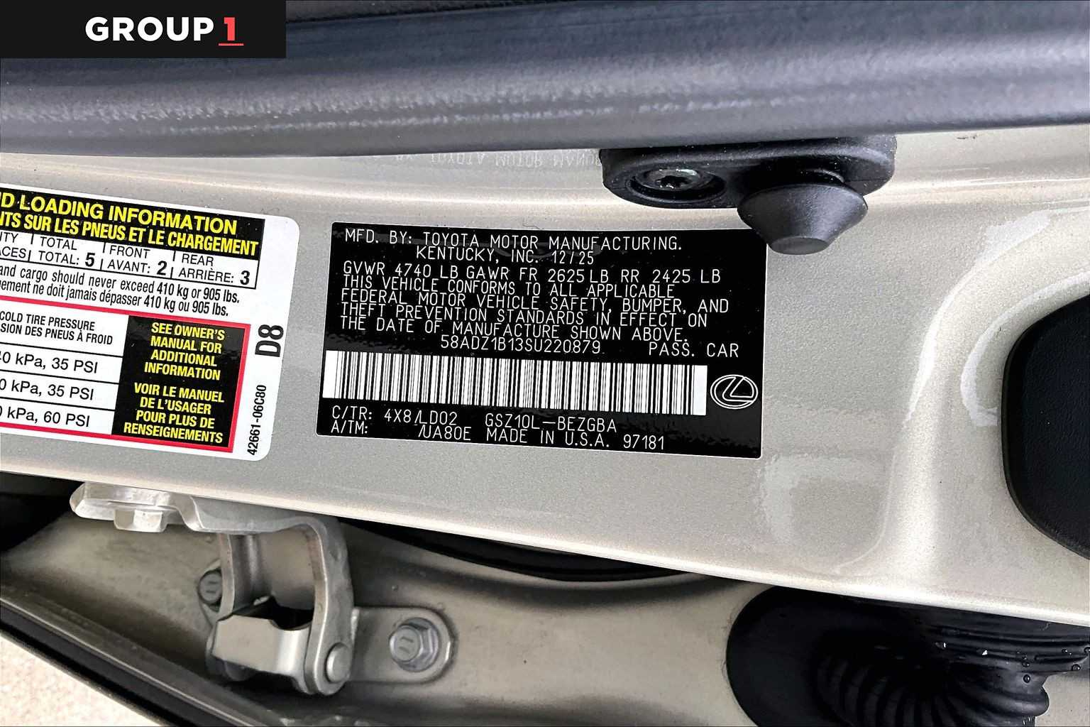 2025 Lexus ES 350  Moonbeam Beige Metallic at Lexus Southwest Houston