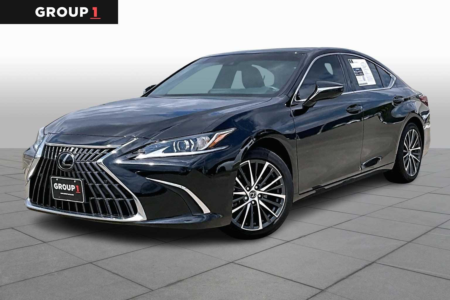 Black (Caviar) 2025 Lexus ES 350 FWD Sedan Front-Wheel Drive 8-Speed Automatic