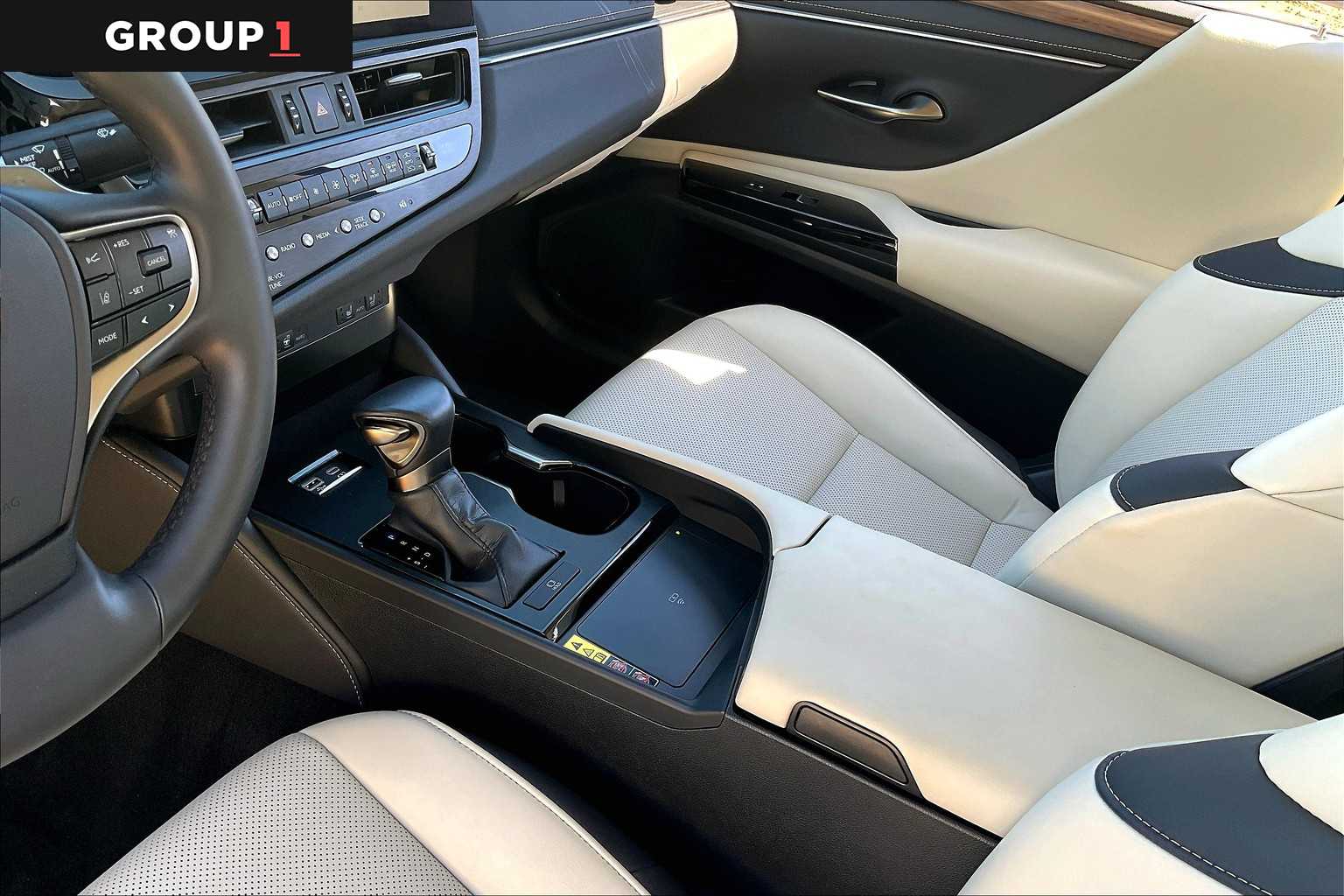 2023 Lexus ES 350  Eminent White Pearl at Group 1 Toyota Southwest