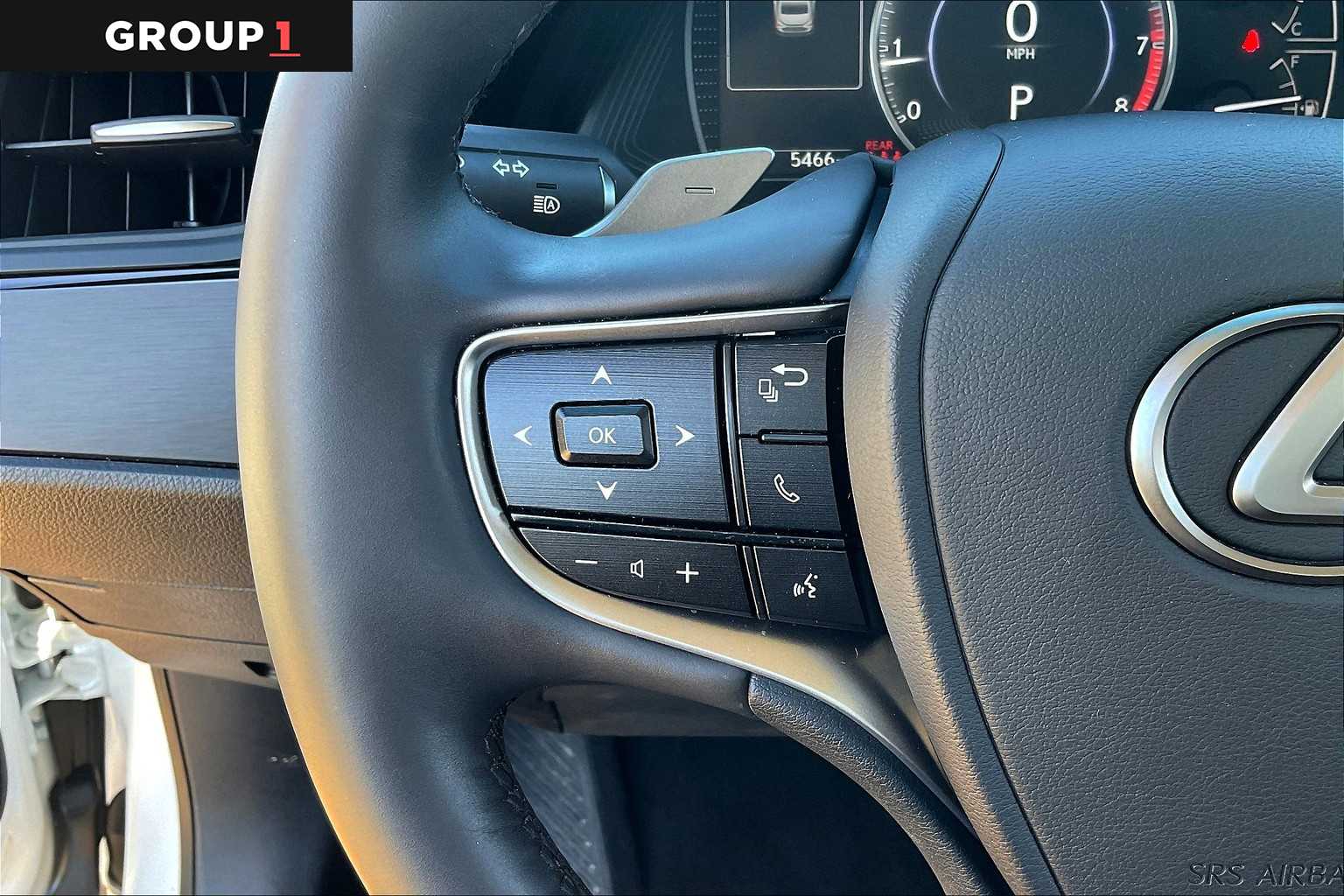 2023 Lexus ES 350  Eminent White Pearl at Group 1 Toyota Southwest