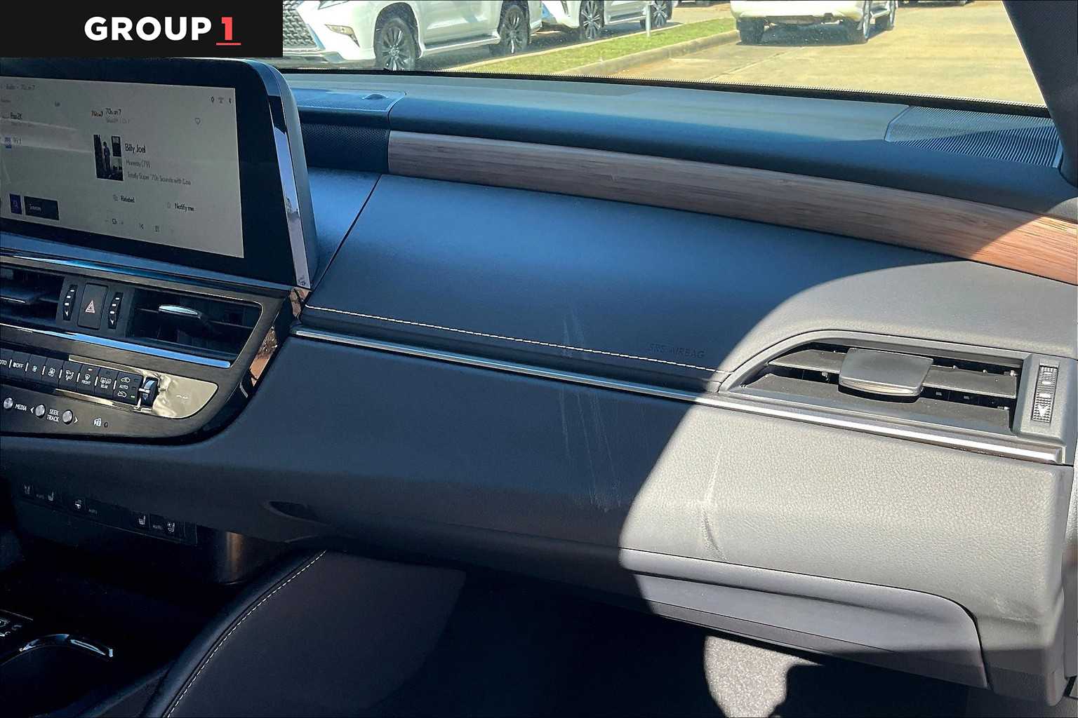 2023 Lexus ES 350  Eminent White Pearl at Group 1 Toyota Southwest