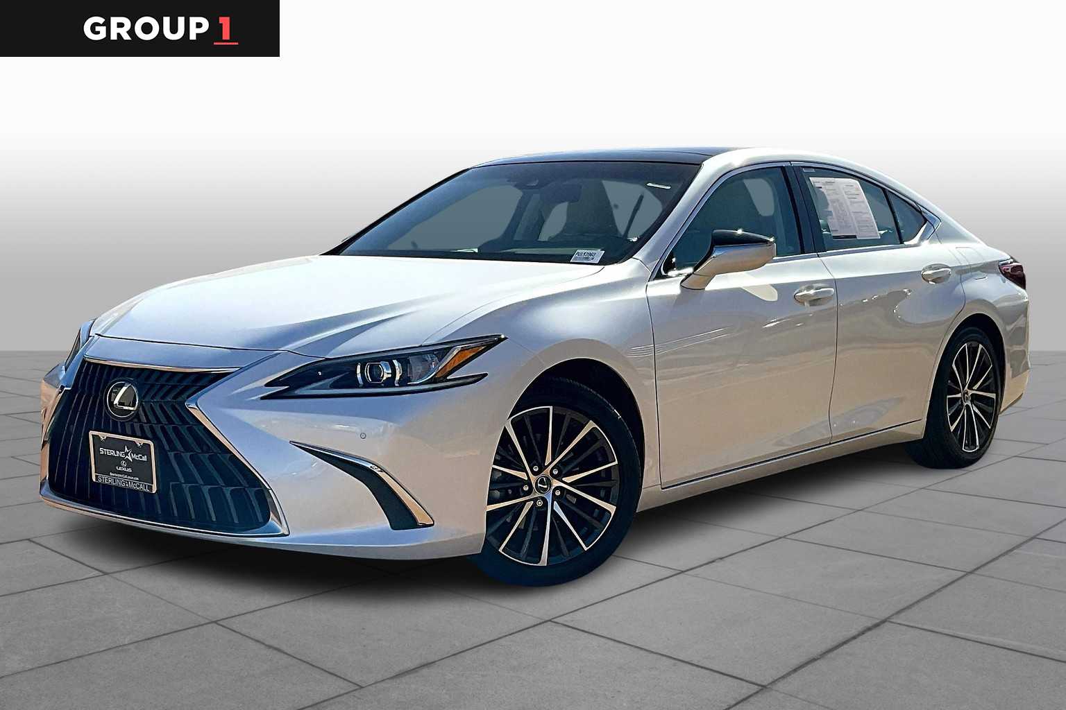 2023 Lexus ES 350  Eminent White Pearl at Group 1 Toyota Southwest
