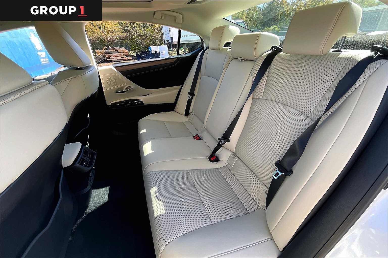 2023 Lexus ES 350  Eminent White Pearl at Group 1 Toyota Southwest