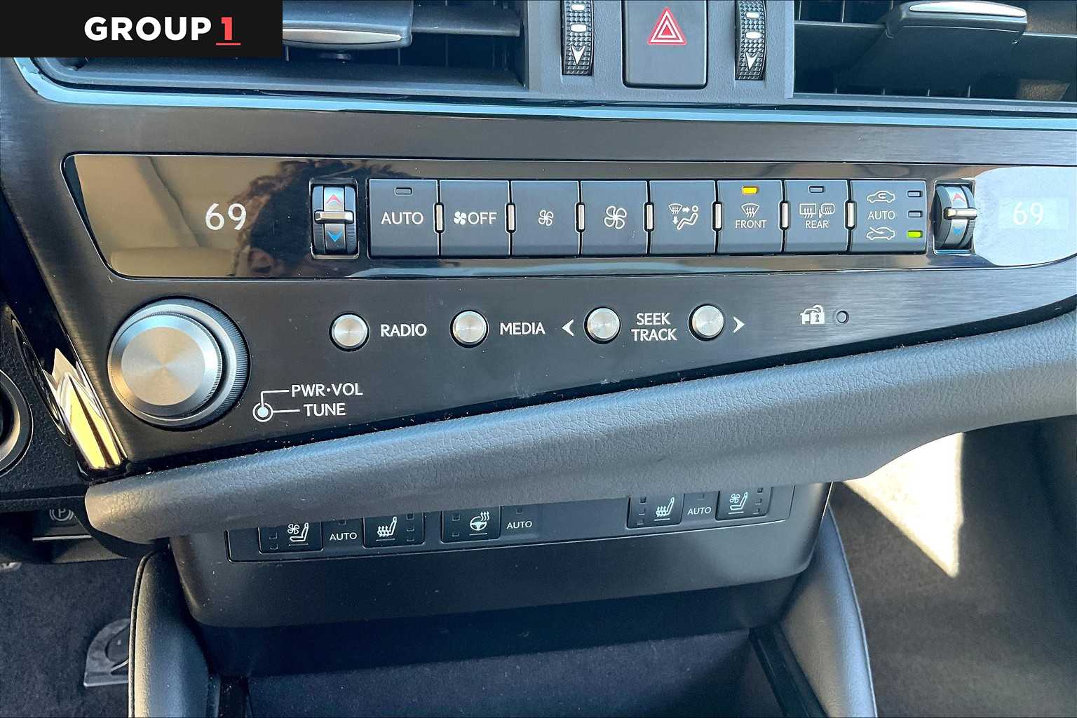 2023 Lexus ES 350  Eminent White Pearl at Group 1 Toyota Southwest
