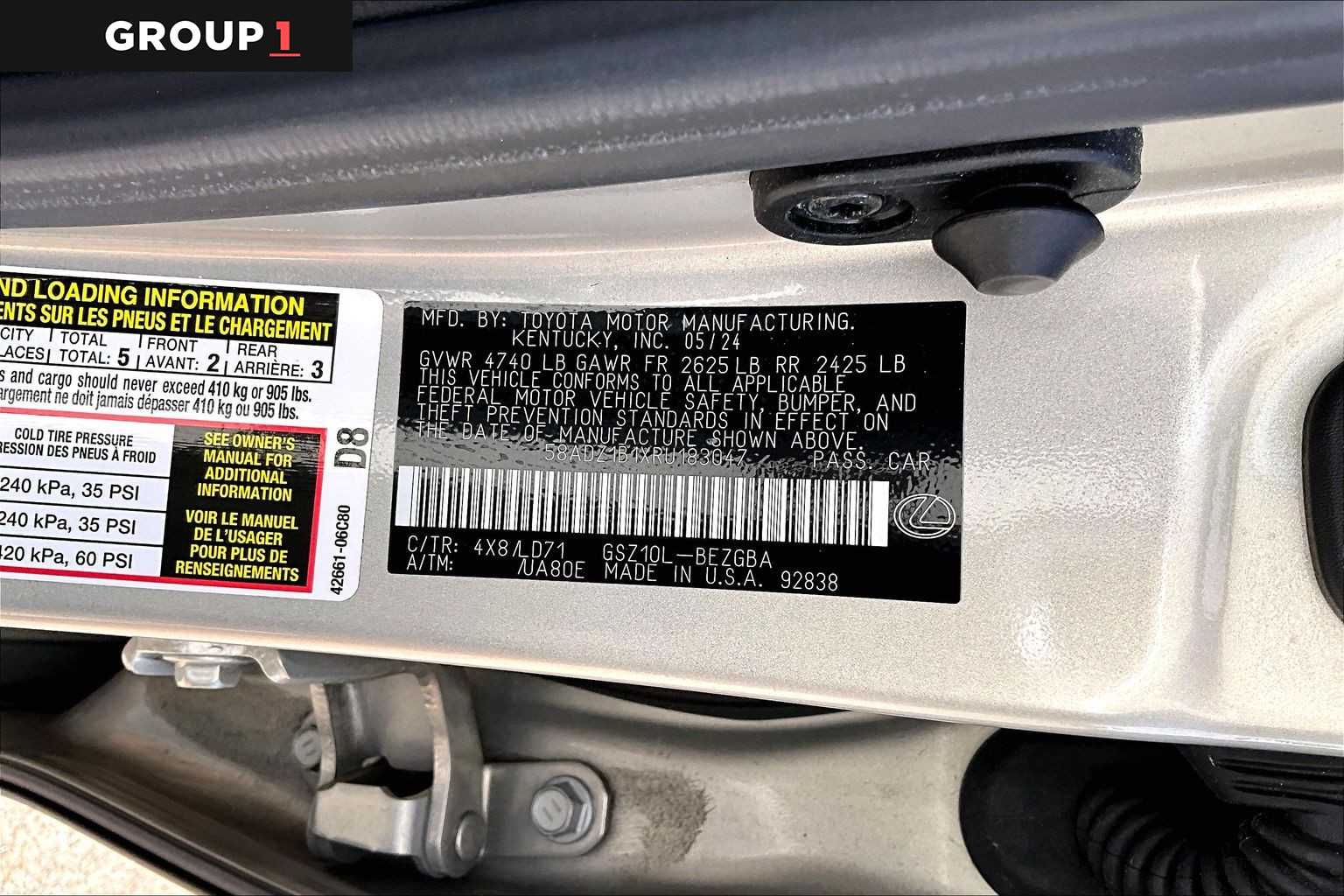 2024 Lexus ES 350  Moonbeam Beige Metallic at Lexus Southwest Houston
