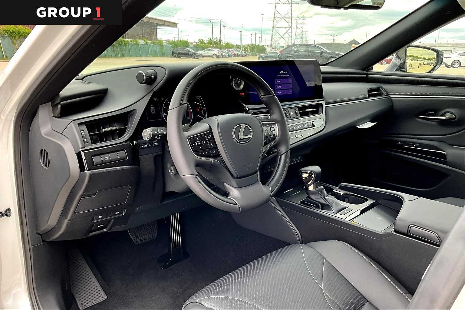 2024 Lexus ES Luxury  Eminent White Pearl at Lexus Southwest Houston