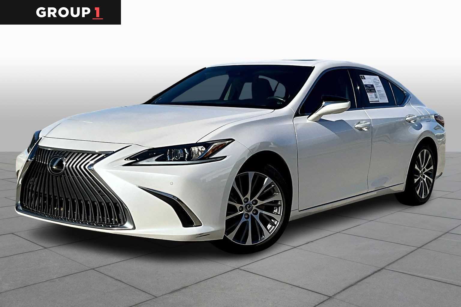 2021 Lexus ES Luxury  Eminent White Pearl at Sterling McCall Lexus of Clear Lake