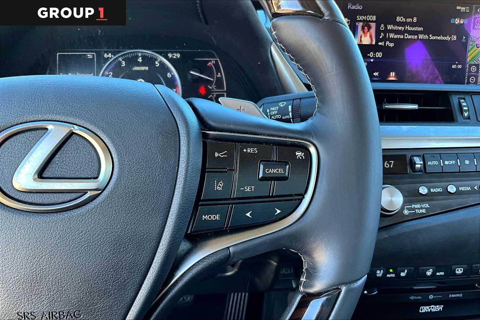 2021 Lexus ES Luxury  Eminent White Pearl at Sterling McCall Lexus of Clear Lake