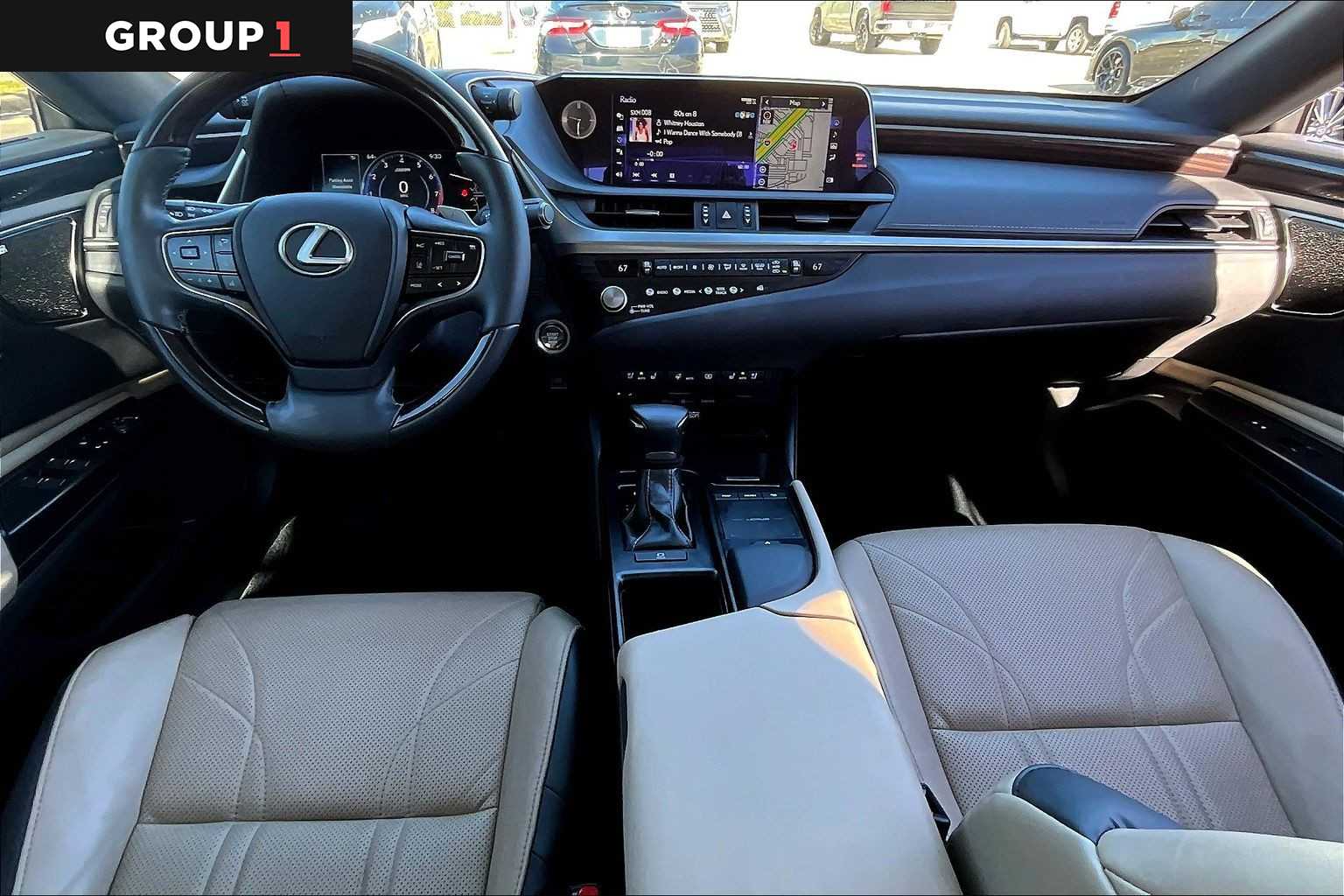 2021 Lexus ES Luxury  Eminent White Pearl at Sterling McCall Lexus of Clear Lake