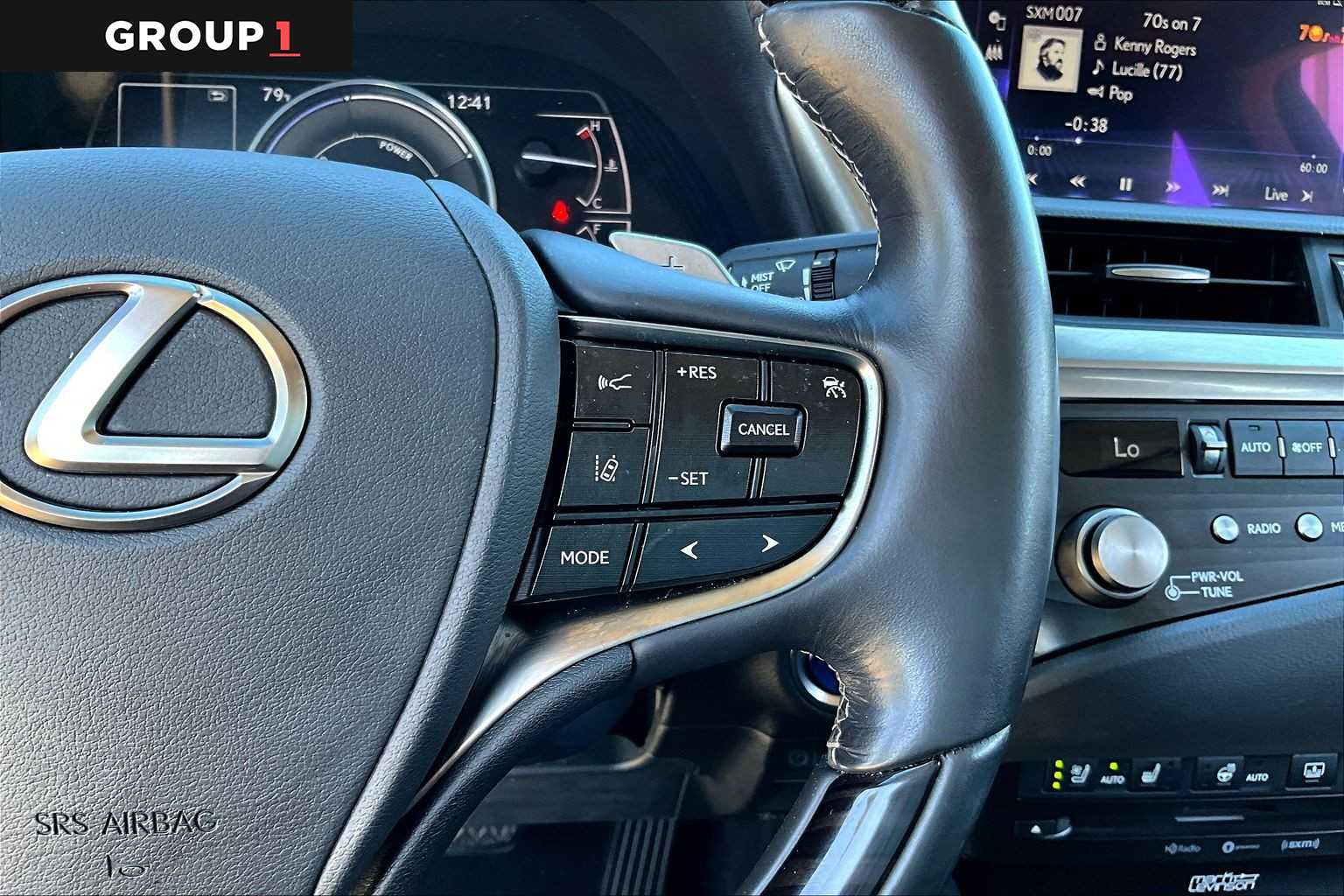 2021 Lexus ES Ultra Luxury  Eminent White Pearl at Sterling McCall Lexus of Clear Lake