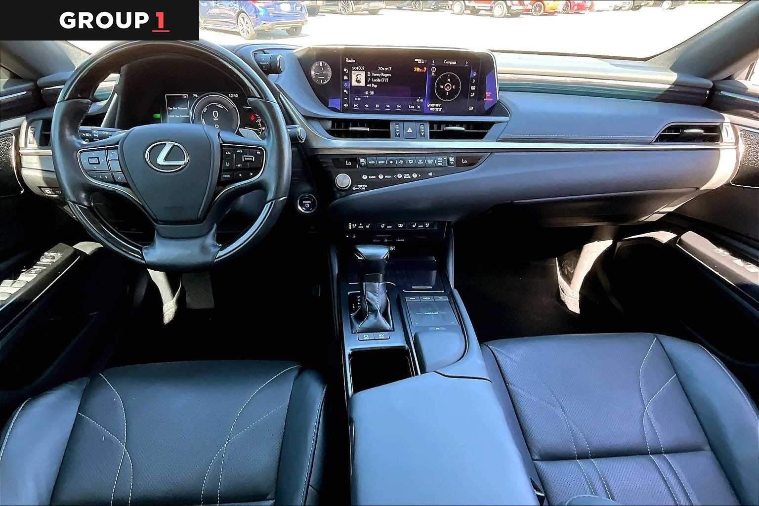 2021 Lexus ES Ultra Luxury  Eminent White Pearl at Sterling McCall Lexus of Clear Lake