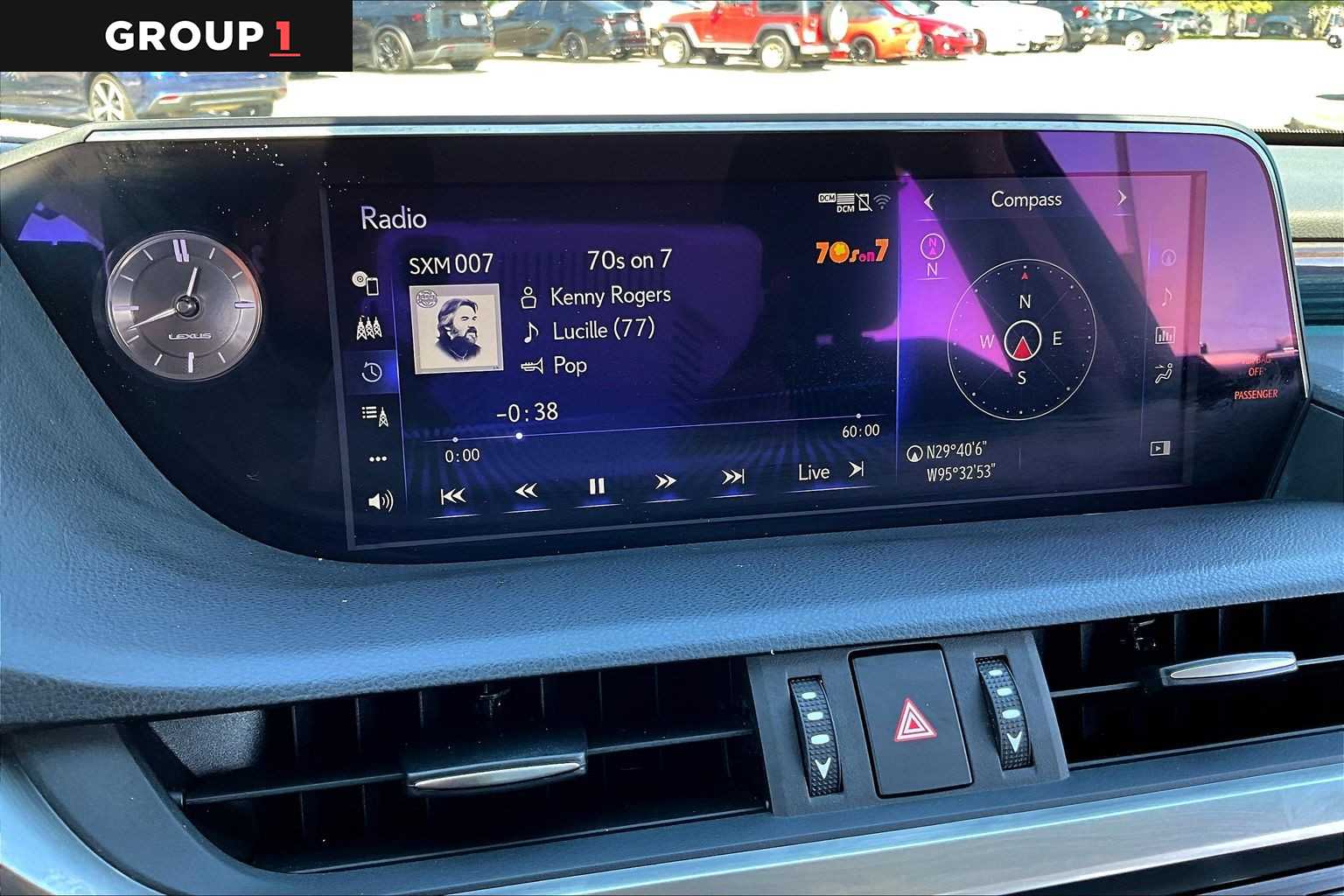 2021 Lexus ES Ultra Luxury  Eminent White Pearl at Sterling McCall Lexus of Clear Lake