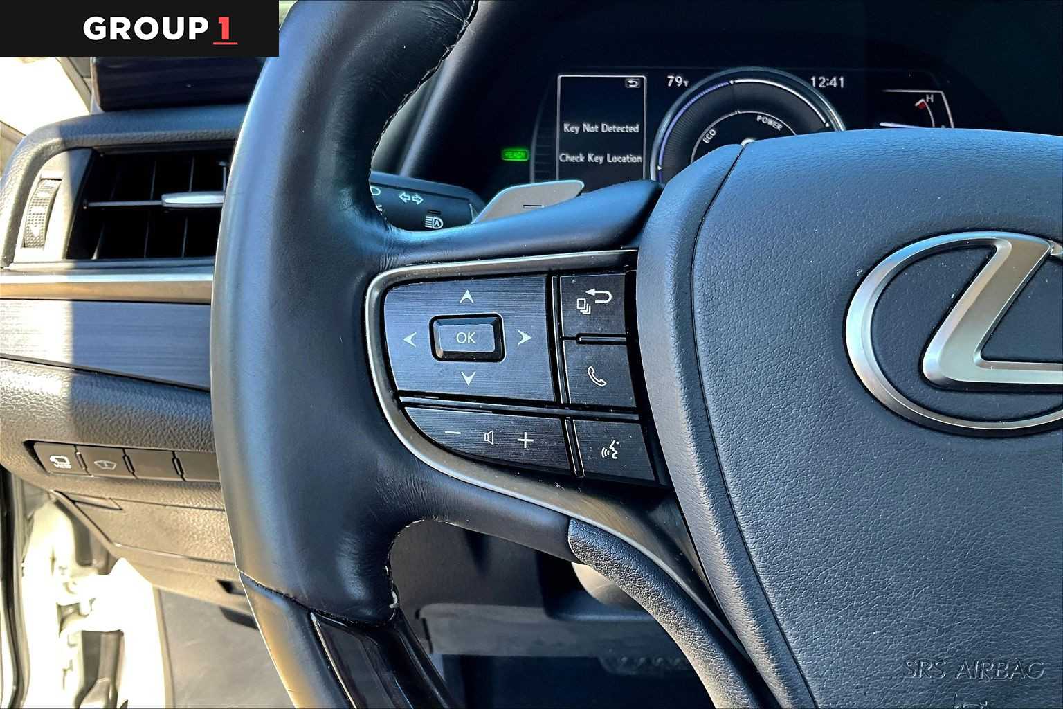 2021 Lexus ES Ultra Luxury  Eminent White Pearl at Sterling McCall Lexus of Clear Lake