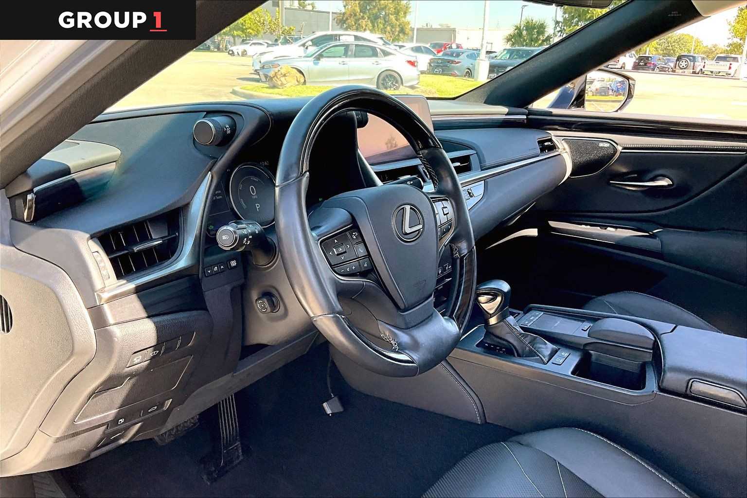 2021 Lexus ES Ultra Luxury  Eminent White Pearl at Sterling McCall Lexus of Clear Lake