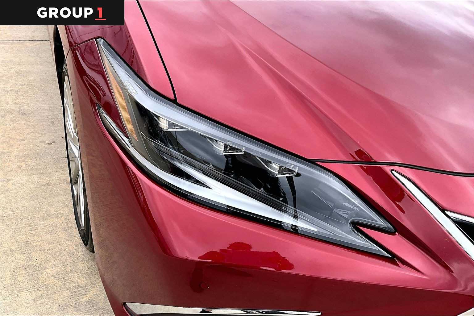 2023 Lexus ES 350 Ultra Luxury  Matador Red Mica at Lexus Southwest Houston