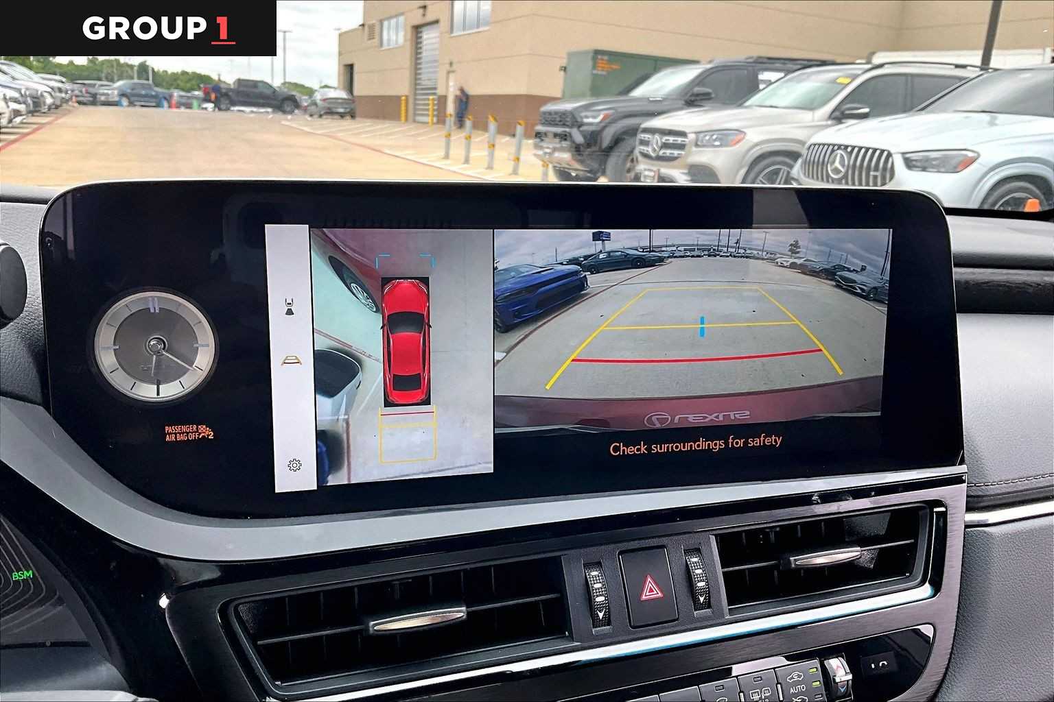 2023 Lexus ES 350 Ultra Luxury  Matador Red Mica at Lexus Southwest Houston