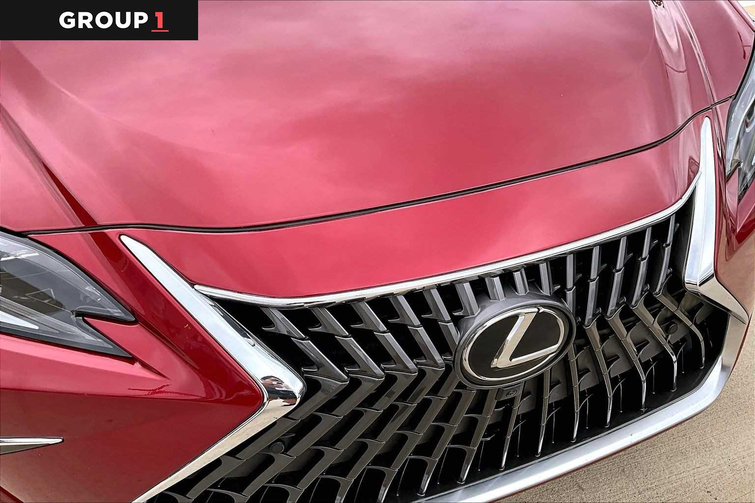 2023 Lexus ES 350 Ultra Luxury  Matador Red Mica at Lexus Southwest Houston