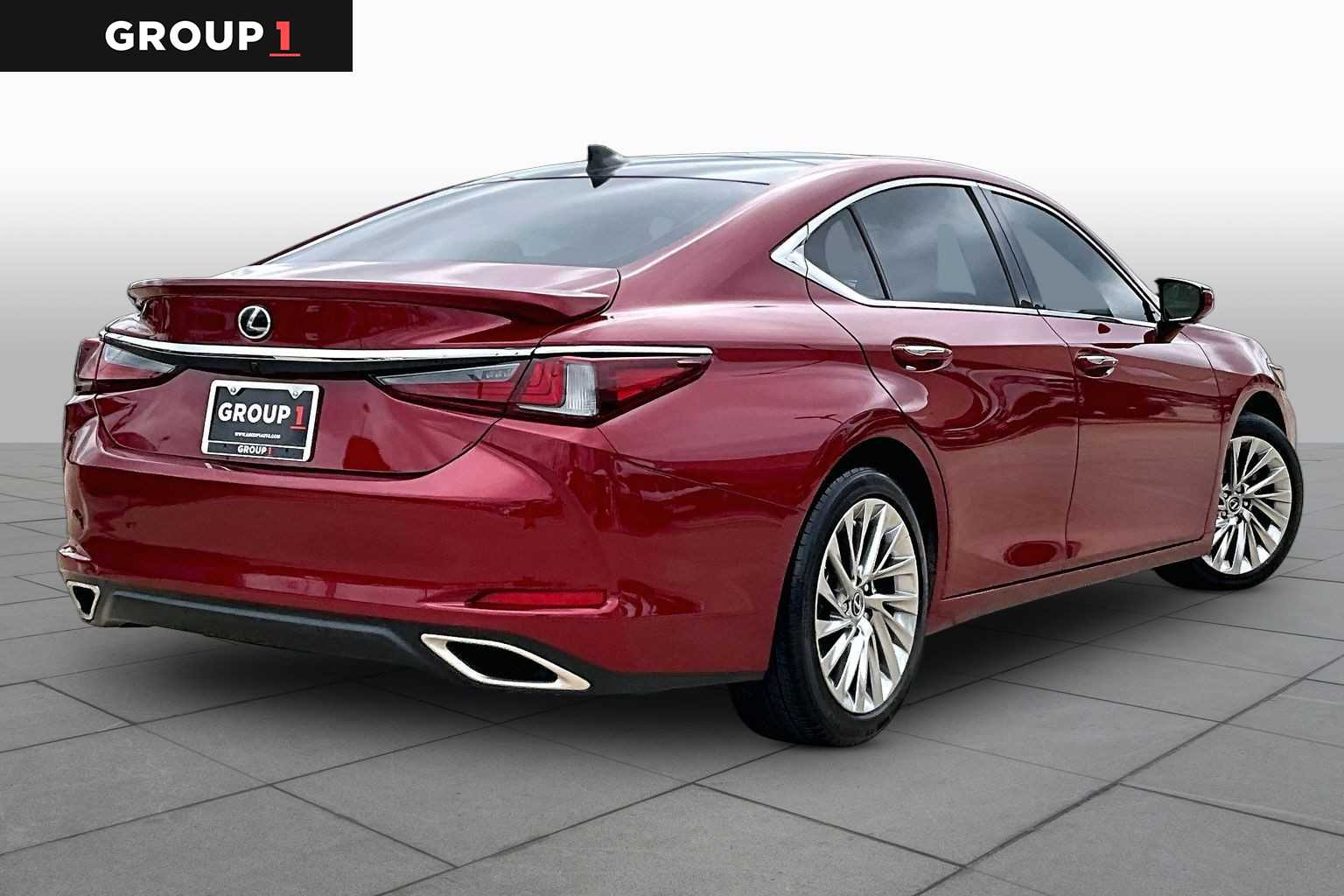 2023 Lexus ES 350 Ultra Luxury  Matador Red Mica at Lexus Southwest Houston