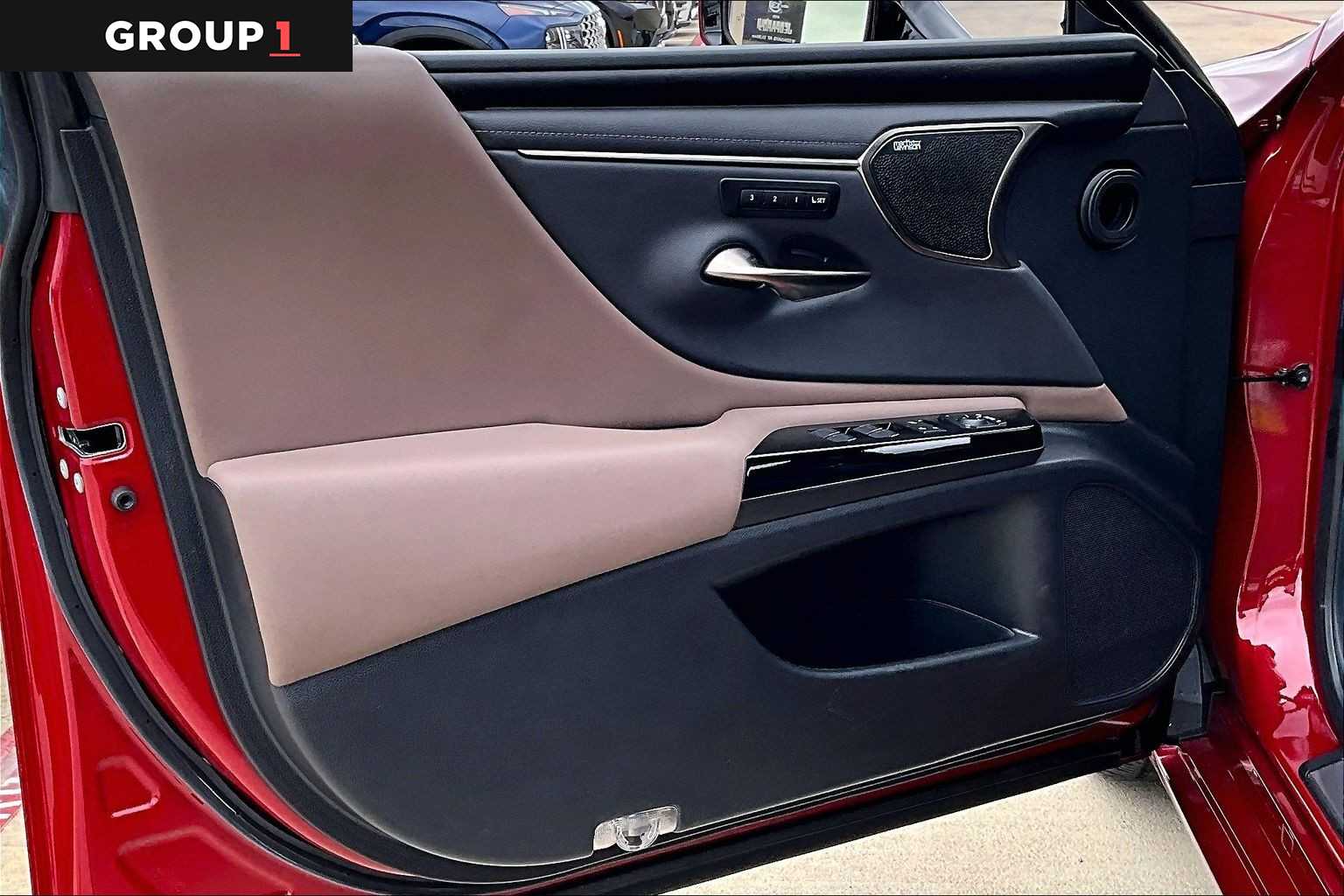 2023 Lexus ES 350 Ultra Luxury  Matador Red Mica at Lexus Southwest Houston