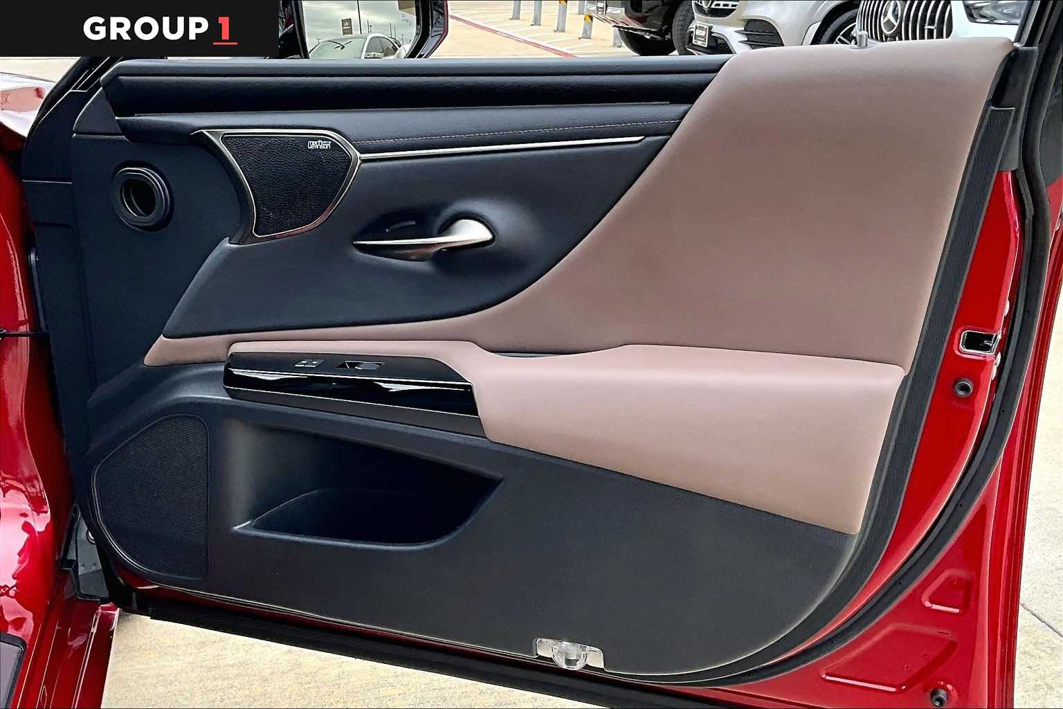 2023 Lexus ES 350 Ultra Luxury  Matador Red Mica at Lexus Southwest Houston