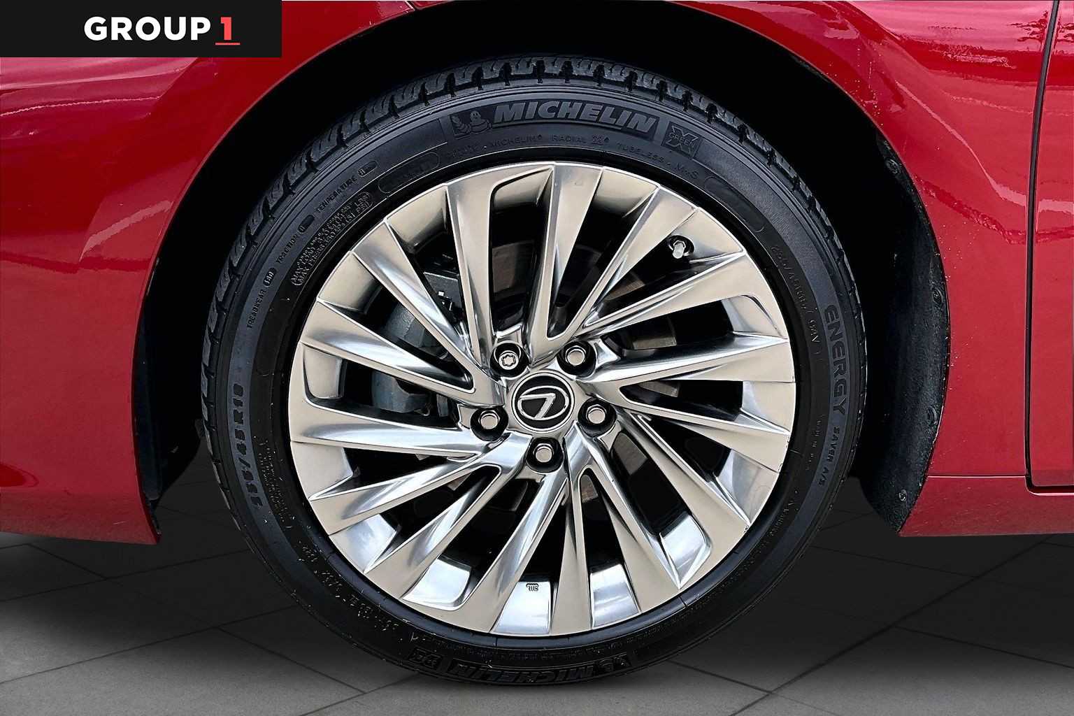 2023 Lexus ES 350 Ultra Luxury  Matador Red Mica at Lexus Southwest Houston