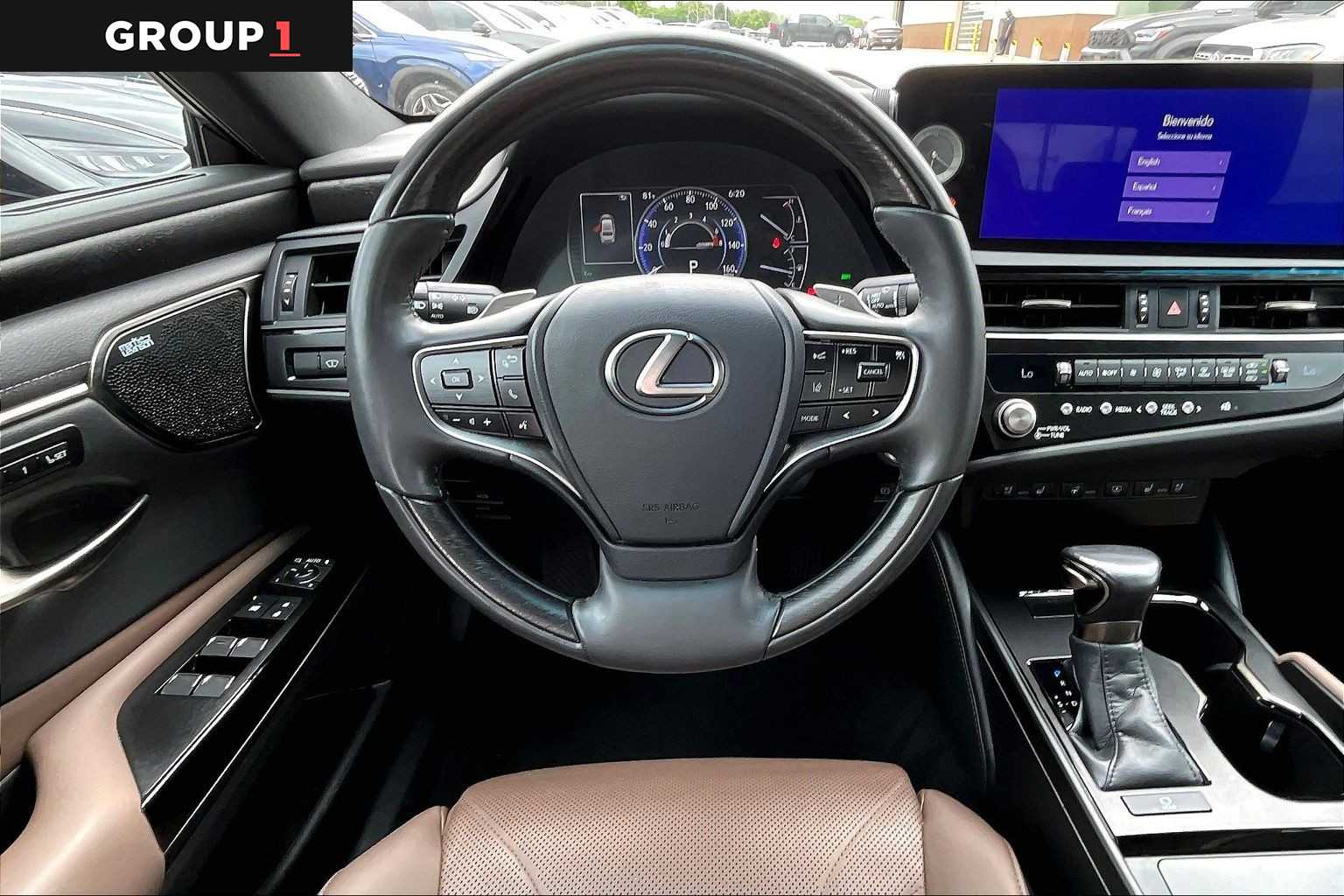2023 Lexus ES 350 Ultra Luxury  Matador Red Mica at Lexus Southwest Houston