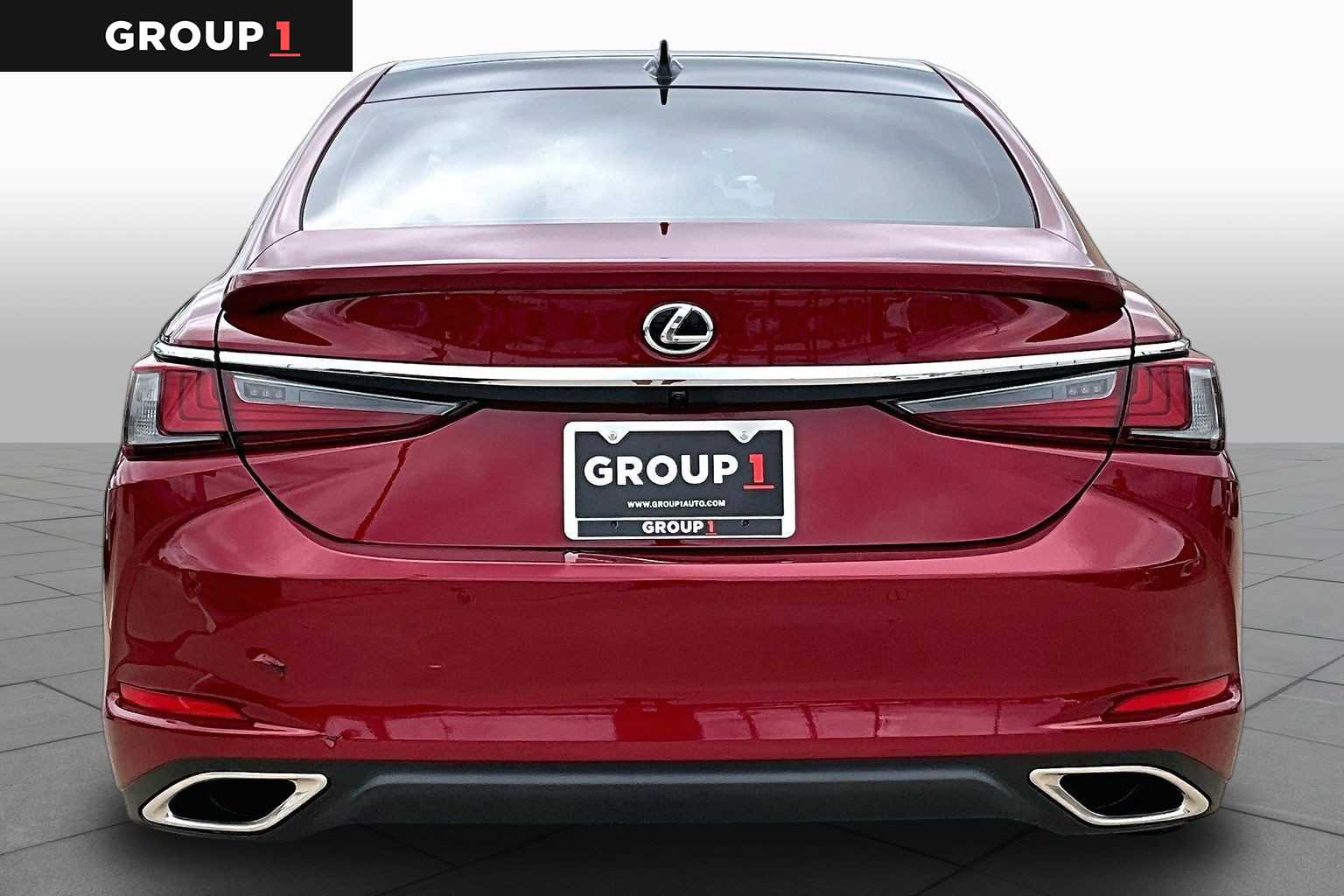 2023 Lexus ES 350 Ultra Luxury  Matador Red Mica at Lexus Southwest Houston