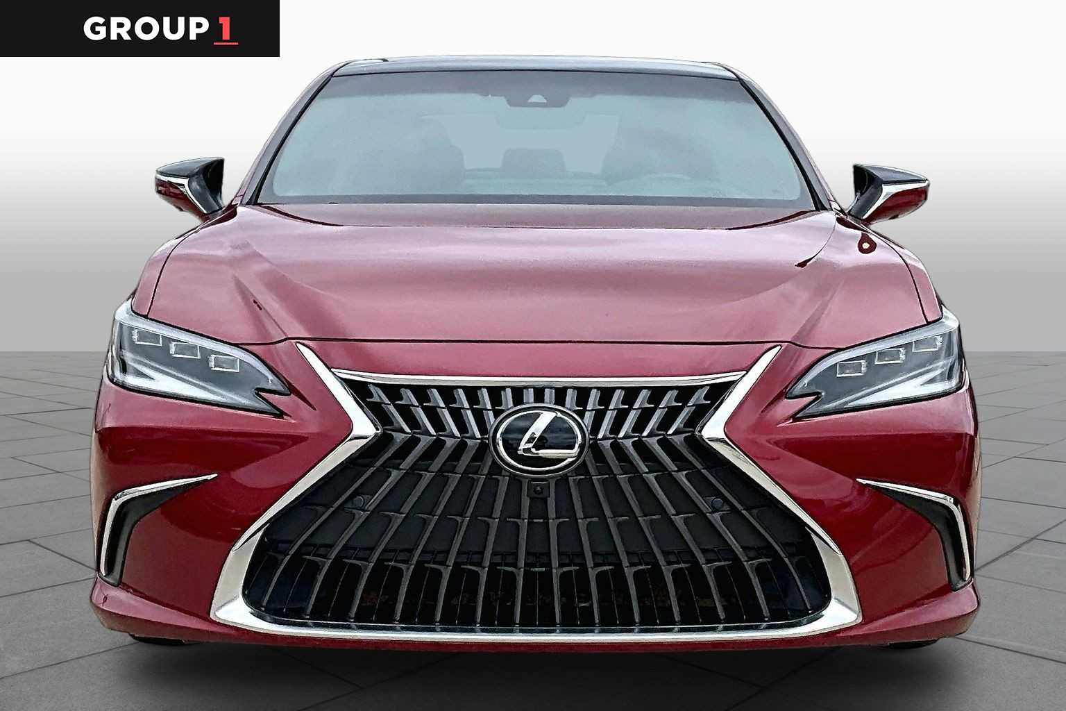 2023 Lexus ES 350 Ultra Luxury  Matador Red Mica at Lexus Southwest Houston