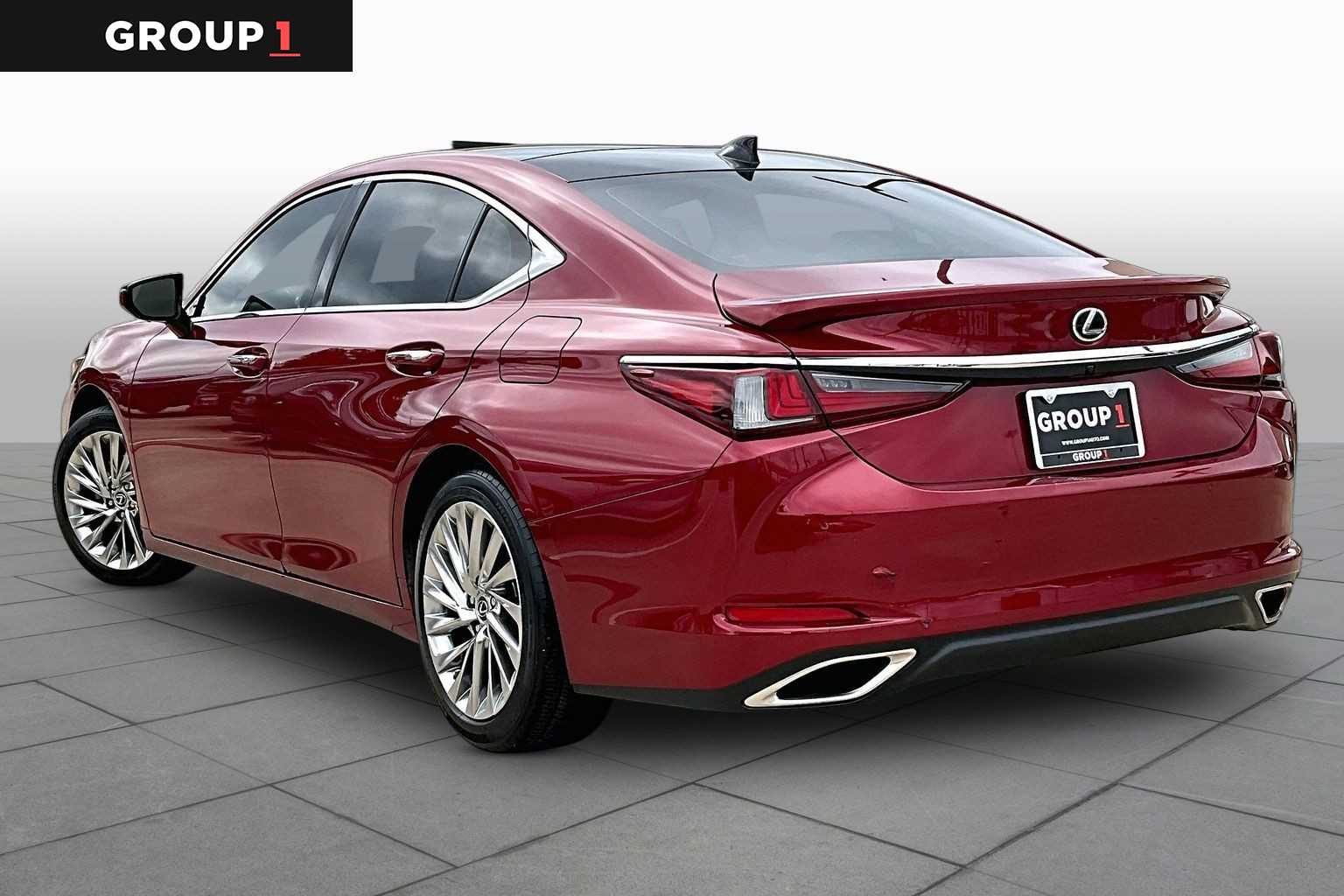 2023 Lexus ES 350 Ultra Luxury  Matador Red Mica at Lexus Southwest Houston