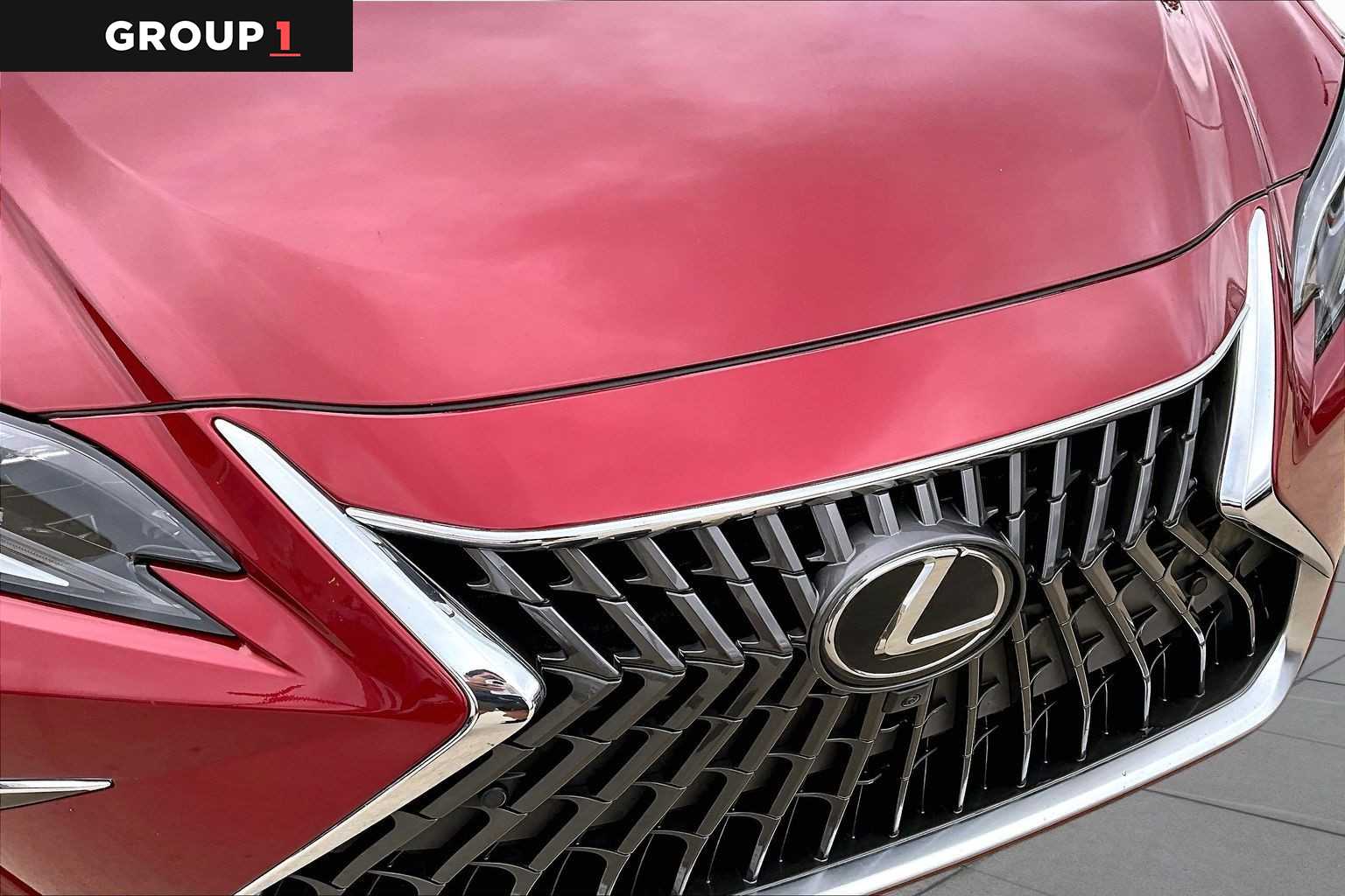 2023 Lexus ES 350 Ultra Luxury  Matador Red Mica at Lexus Southwest Houston