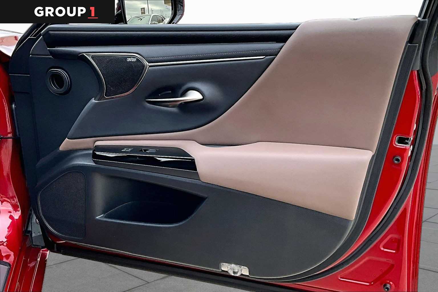 2023 Lexus ES 350 Ultra Luxury  Matador Red Mica at Lexus Southwest Houston