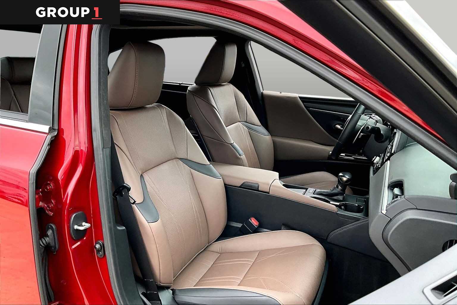 2023 Lexus ES 350 Ultra Luxury  Matador Red Mica at Lexus Southwest Houston