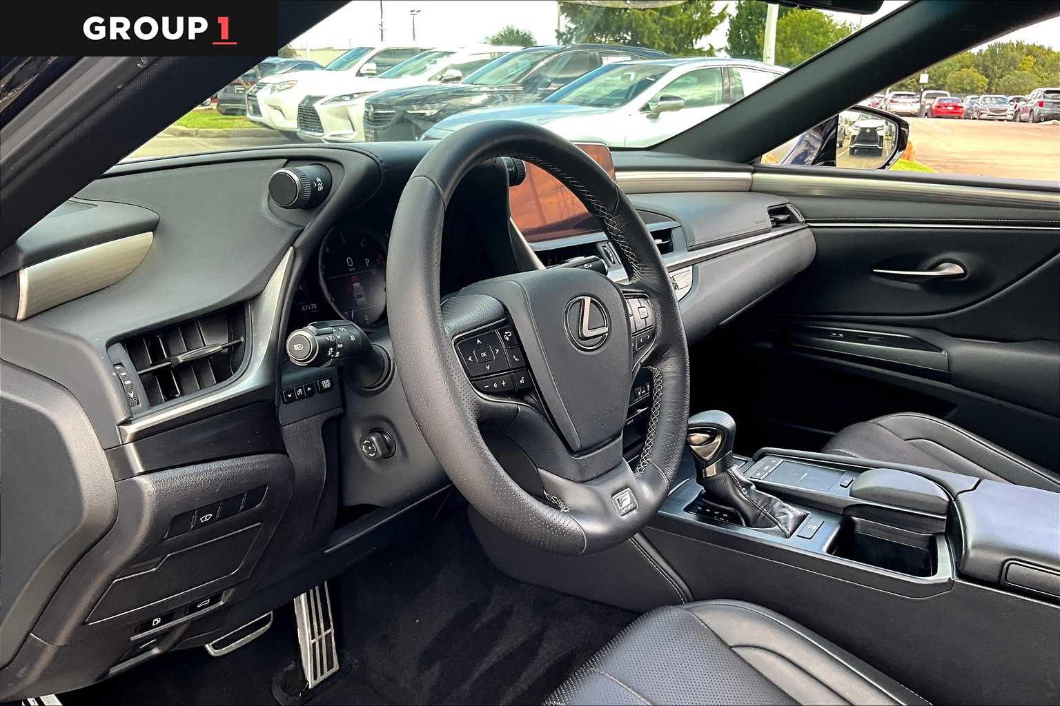 2020 Lexus ES F SPORT  Obsidian at Sterling McCall Lexus of Clear Lake