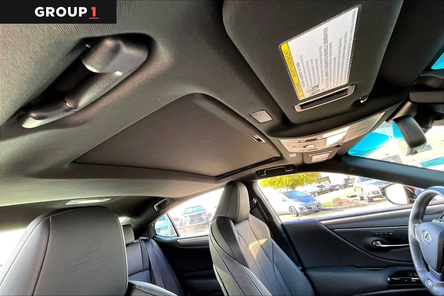 2022 Lexus ES F SPORT  Matador Red Mica at Lexus of Clear Lake