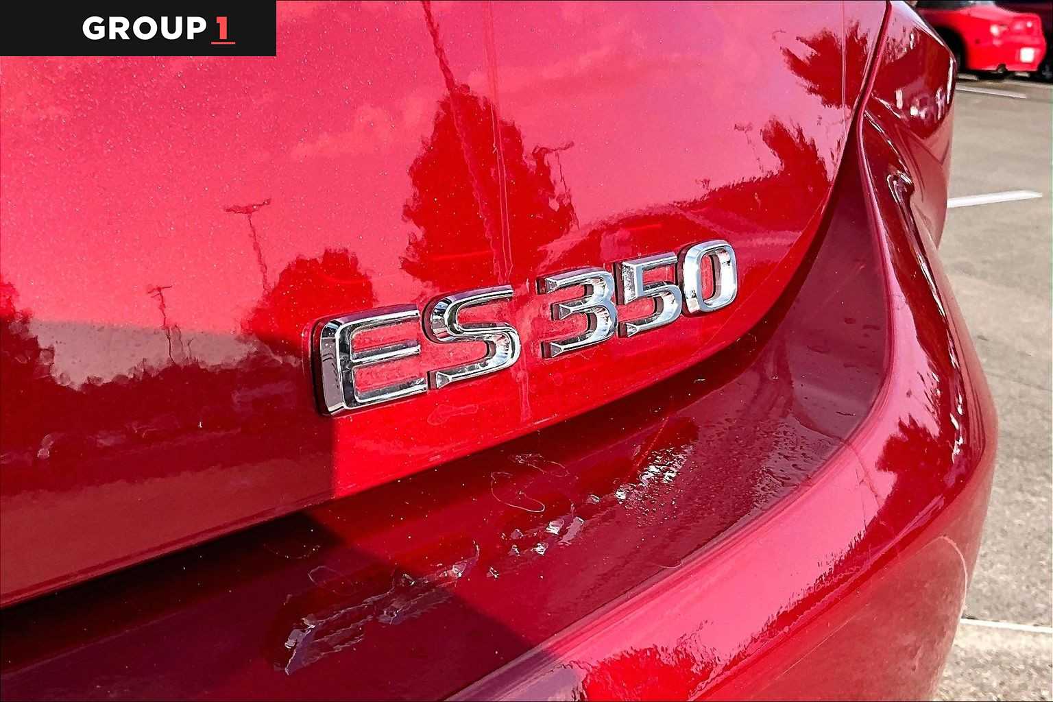 2022 Lexus ES F SPORT  Matador Red Mica at Lexus of Clear Lake